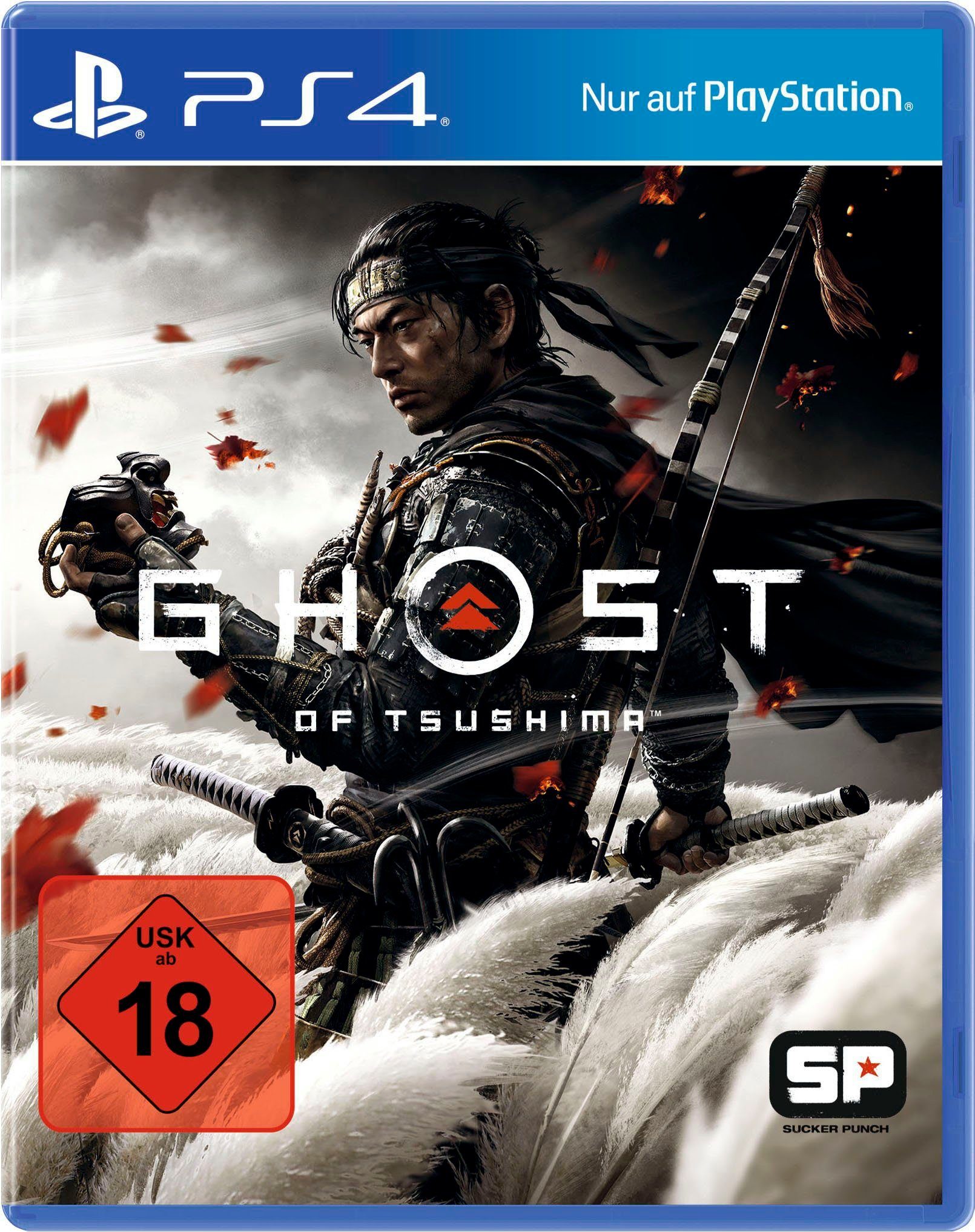 PlayStation 4 Slim, inkl. 500GB, Tsushima of Ghost