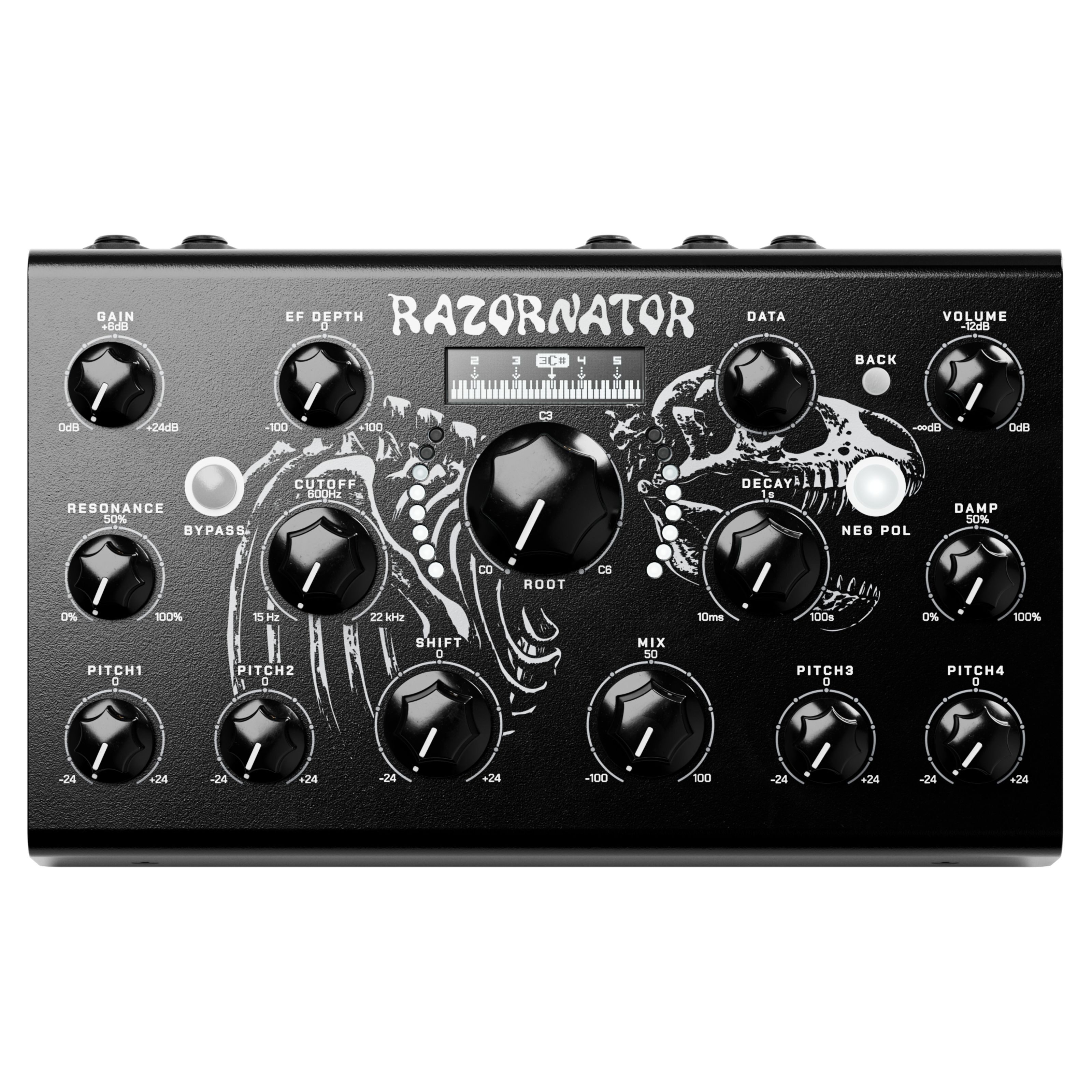 Erica Synths Musikinstrumentenpedal, (Effektgeräte für Tasteninstrumente, Digital Effektgeräte), Razornator - Digital Effektgerät für Tasteninstrumente