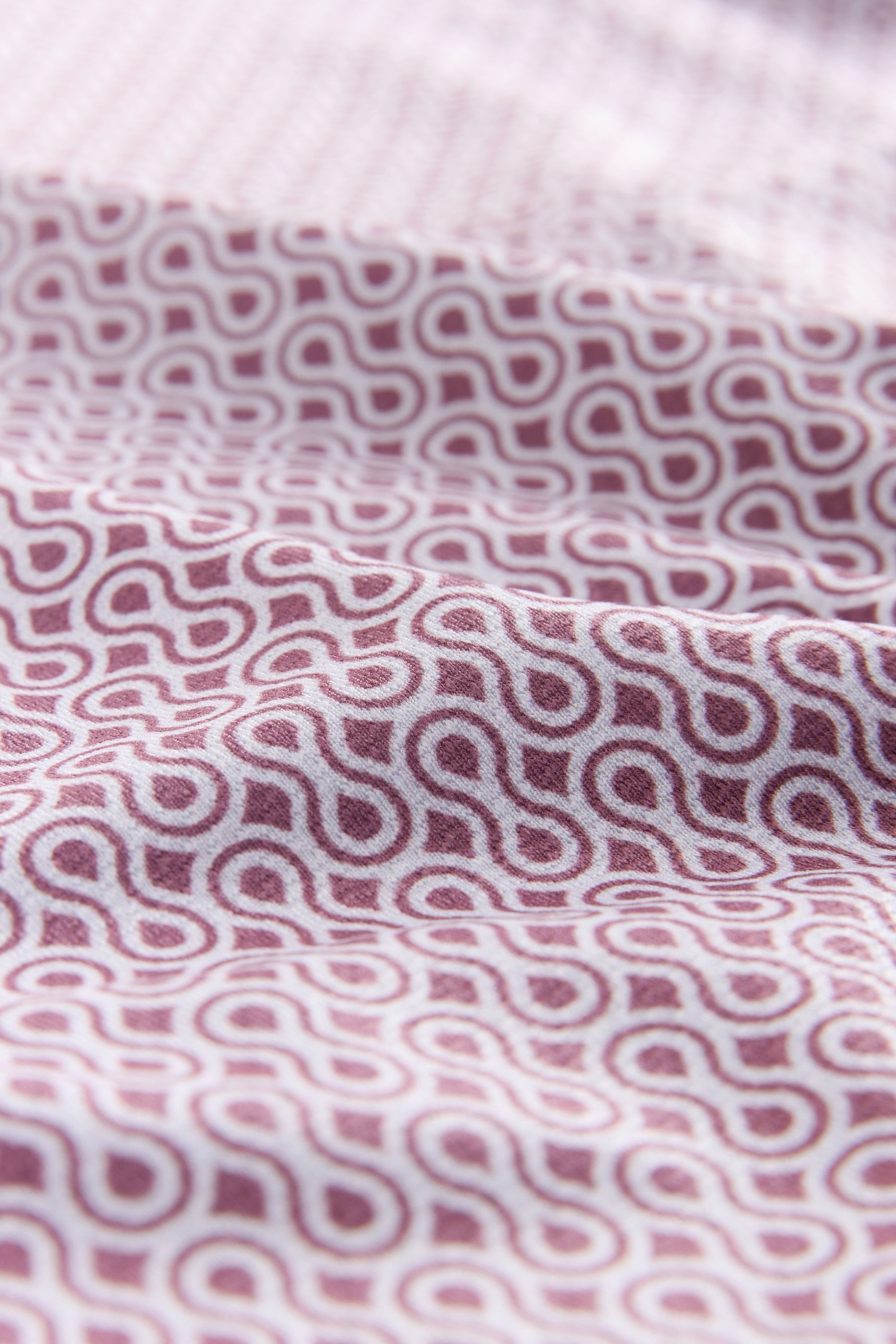 Next Poloshirt Active Golf Poloshirt mit geometrischem Print (1-tlg)
