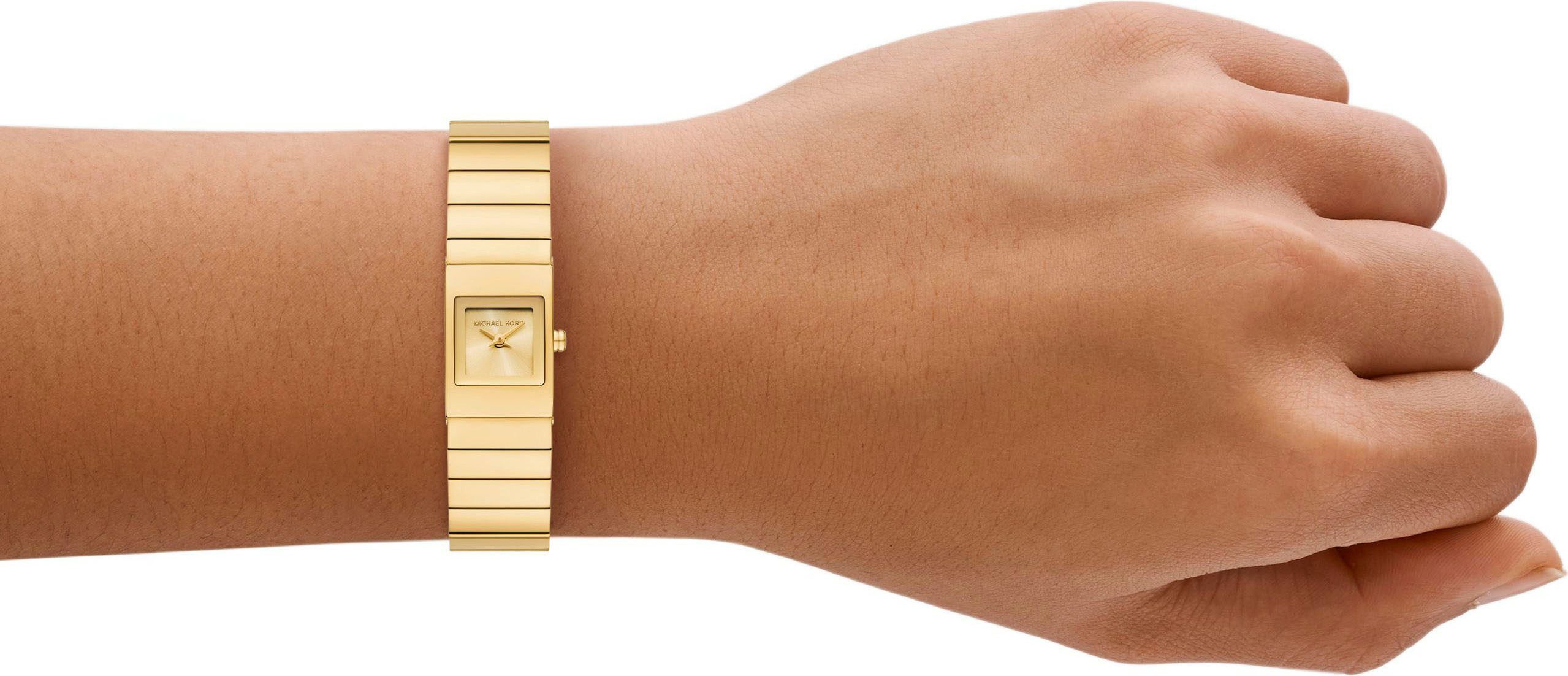 MICHAEL KORS Quarzuhr DARRINGTON MK4885, Armbanduhr, Damenuhr, Edelstahlarmband, analog