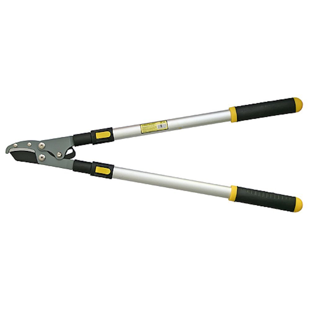 PROREGAL® Astschere Gartenschere Langarme 750-970mm, Teleskopgriff, Schneidkappe. 32mm