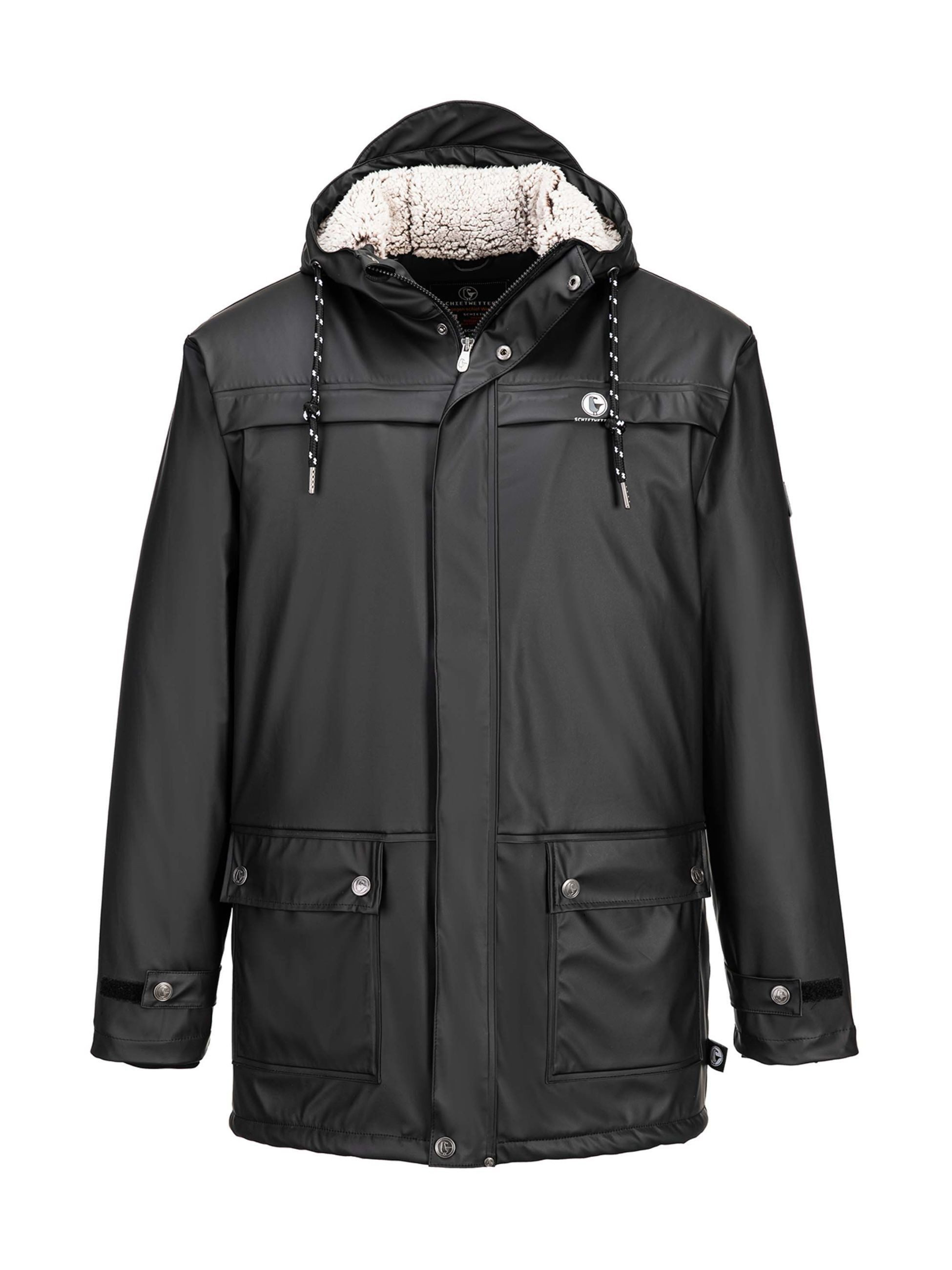 Schietwetter Regenjacke Herren Regenjacke gefüttert verschweißte günstig online kaufen