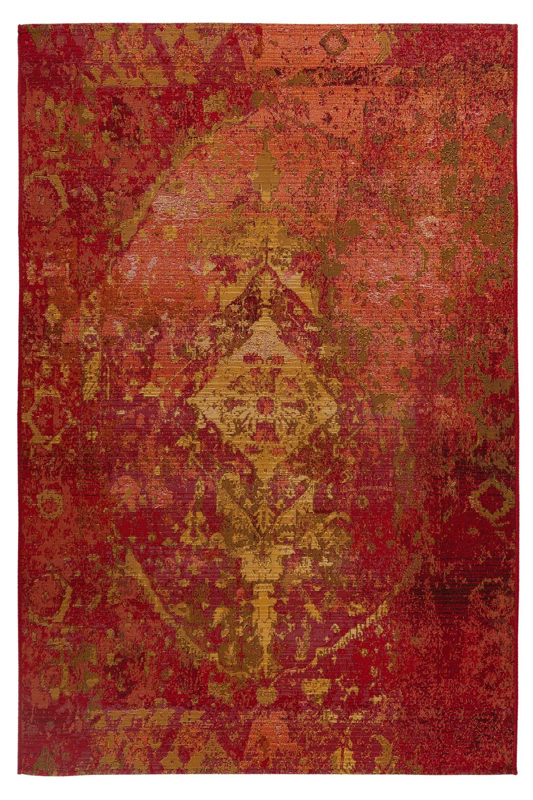 Kayoom Teppich Goliath 653, rechteckig, Höhe: 6 mm, Kurzflor, Vintage, Orient, Jacquard, Muster, Fußbodenheizungsgeeignet