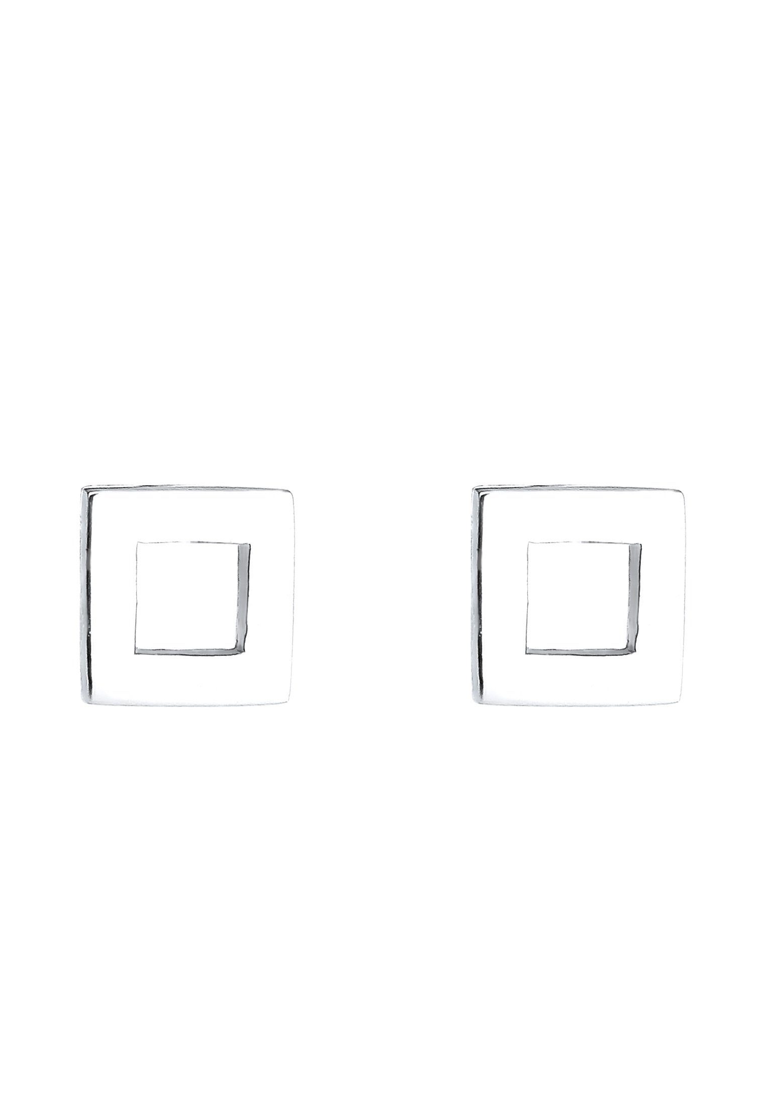Elli Paar Ohrstecker Ohrstecker Quadrat 925 günstig online kaufen