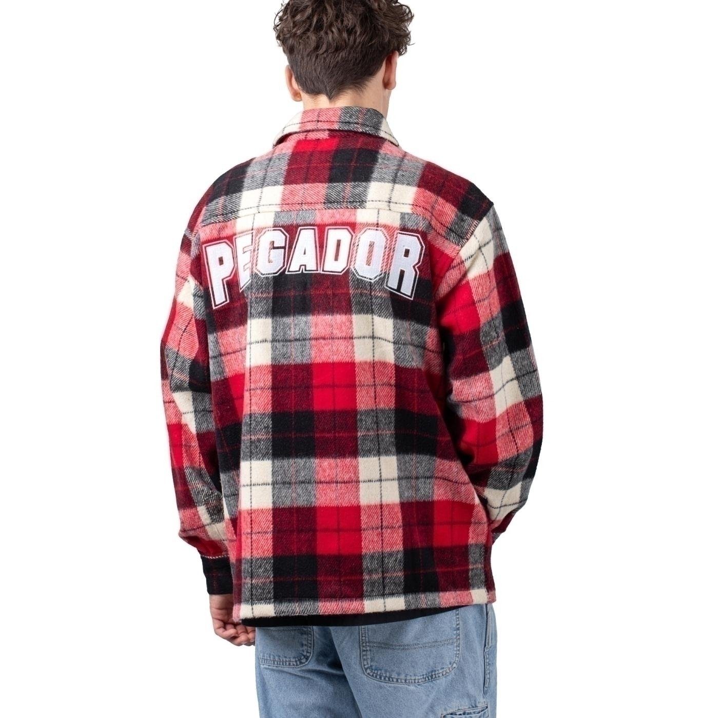 PEGADOR Hemdjacke Pegador Bale Embroidery Heavy Flannel Shirt