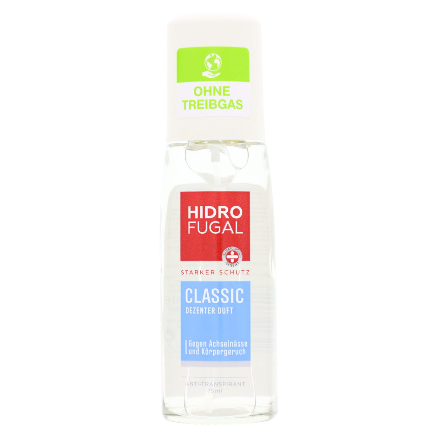 Bodyspray Hidrofugal Classic Anti Transpirant Deo Zerstäuber 75ml mit dezentem D