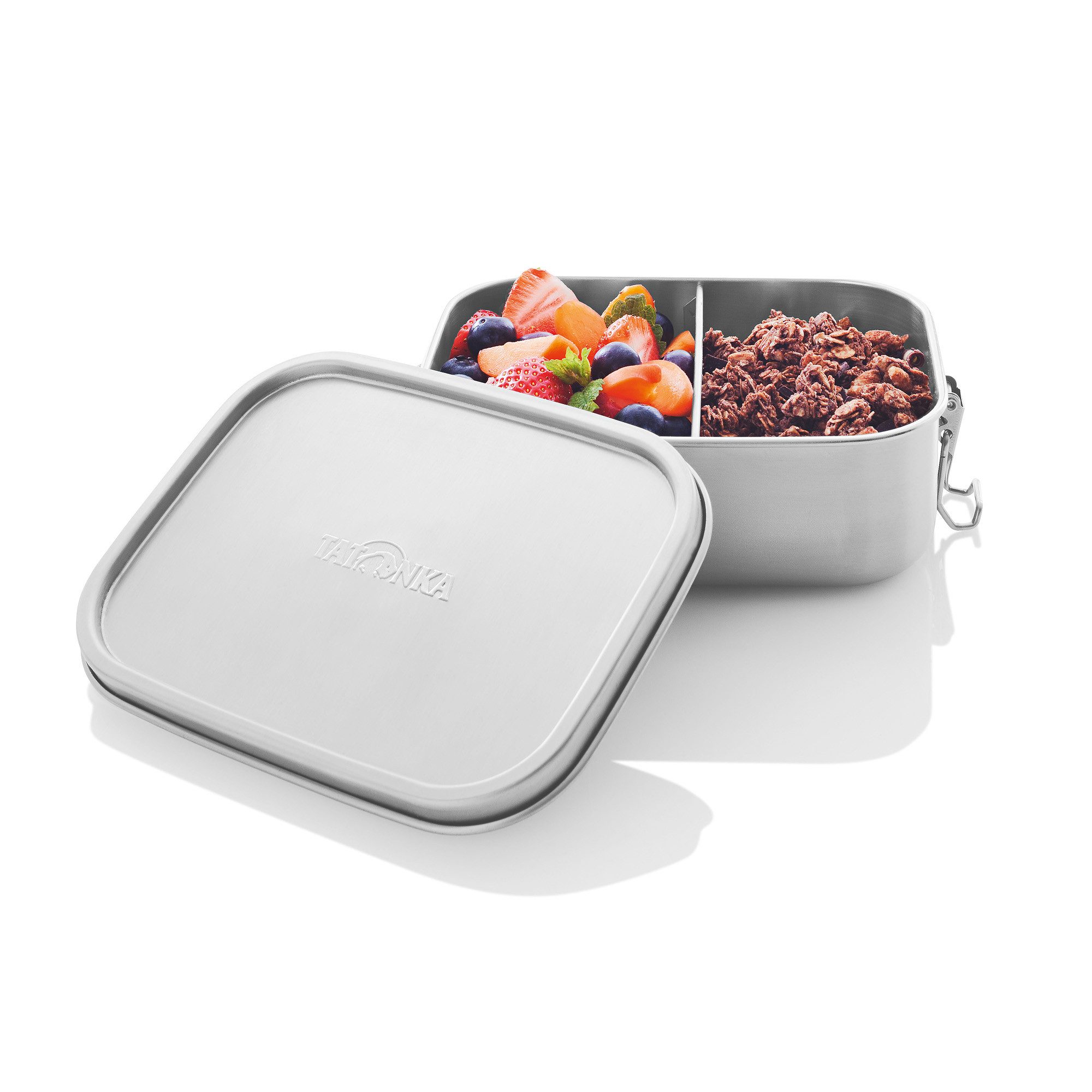 TATONKA® Lunchbox Lunch Box II 800 Lock Edelstahl-Brotdose, Edelstahl 18/10