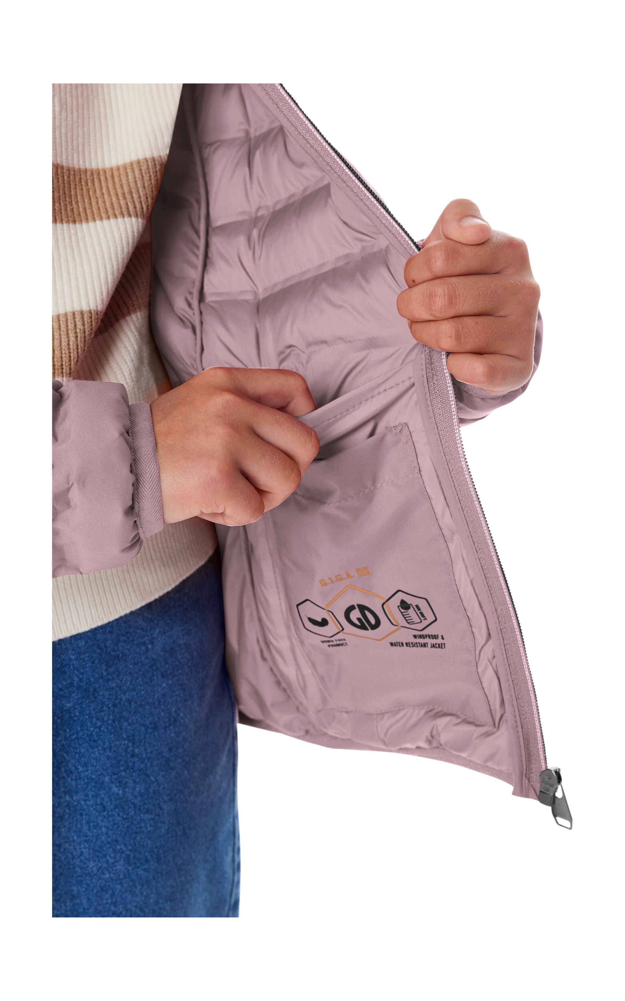 G.I.G.A. DX by killtec Steppjacke Mädchen Steppjacke OOGW 2 Leichte. winddichte Mädchen Steppjacke, wasserabweisend – Bild 4 von 5