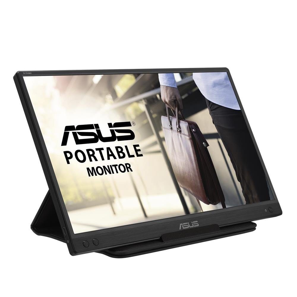 Asus ZenScreen MB166C Portabler Monitor (39,60 cm/15,6 ", 1920 x 1080 px, Full HD, 5 ms Reaktionszeit, IPS, USB Typ-C, 60 Hz, Flicker-Free, Blaulichtfilter)