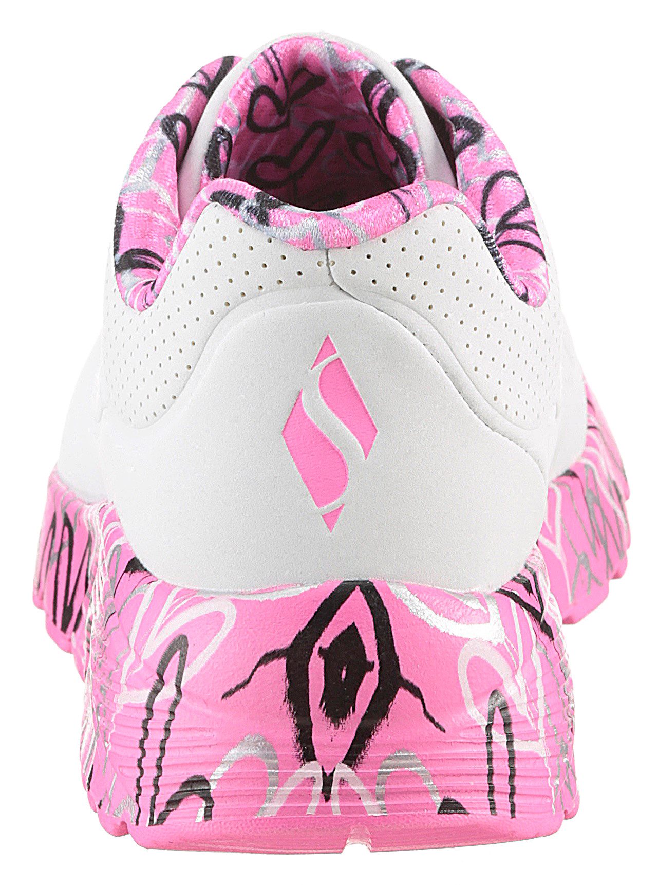 Skechers UNO LITE-LOVELY LUV Sneaker, Schnürschuh mit bedruckter Sohle, Größenschablone zum Download – Bild 3 von 5