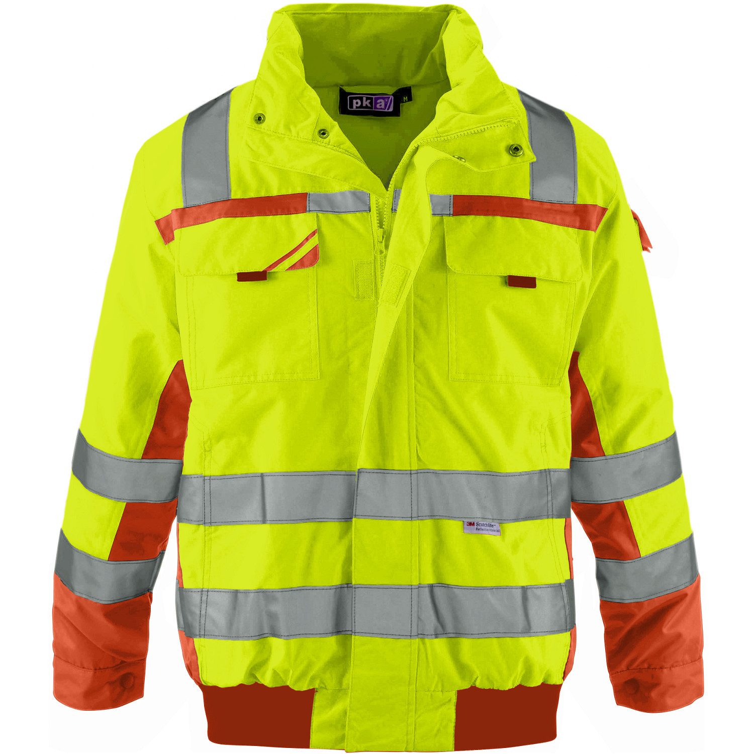 PKA Pilotenjacke Warnschutz Pilotenjacke "WIPJ" Kl. 2 - PKA®
