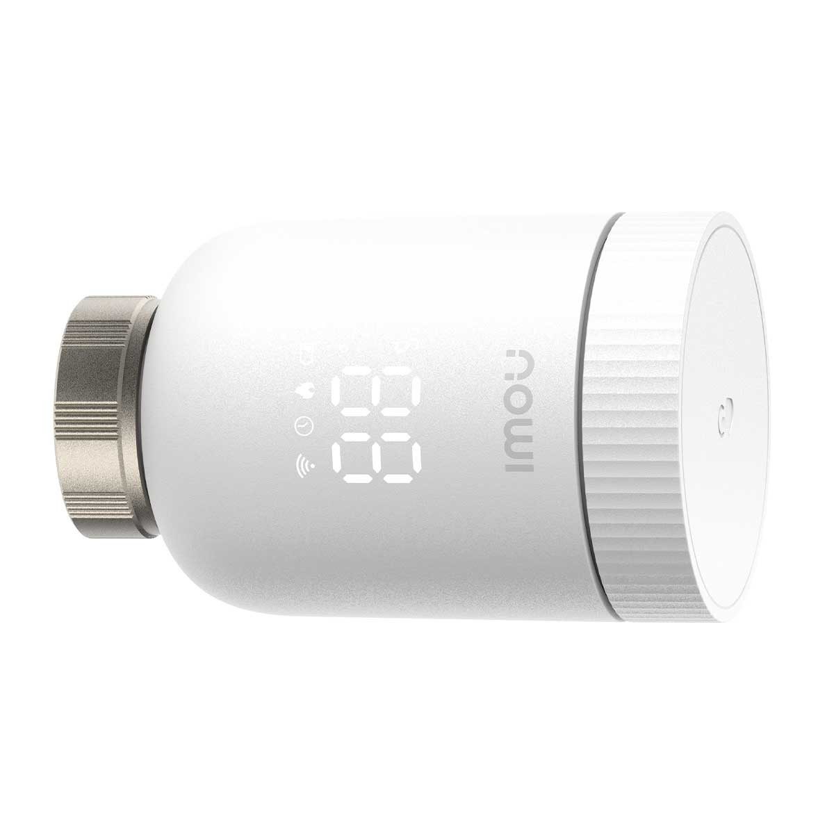 Imou Heizkörperthermostat TRV1 - intelligentes Heizkörperthermostat Zigbee, (1 St) Kompatibel mit den meisten Heizkörperventilen