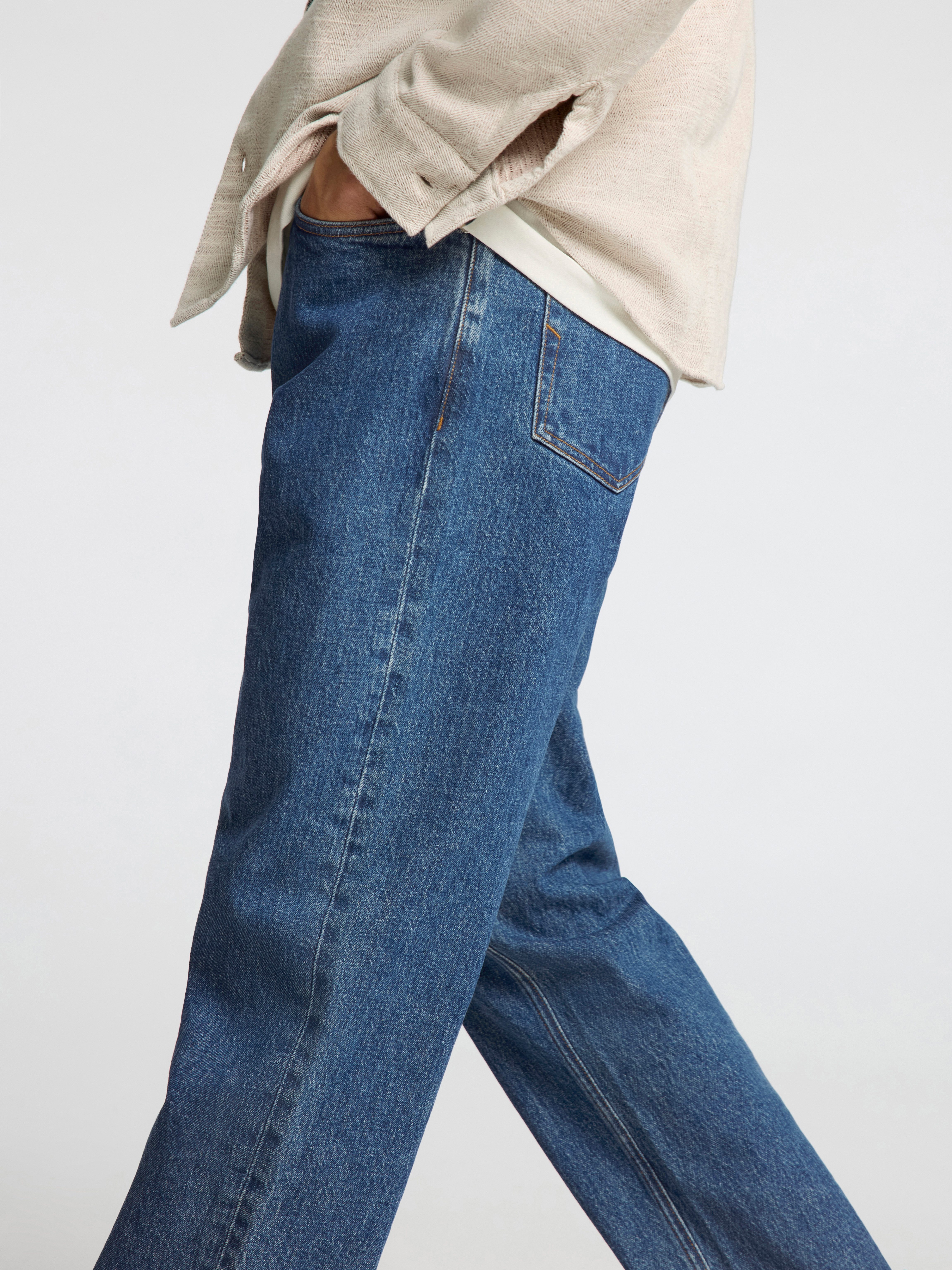 Selected Straight-Jeans SLH196-STRAIGHT BEN KORI JEANS NOOS