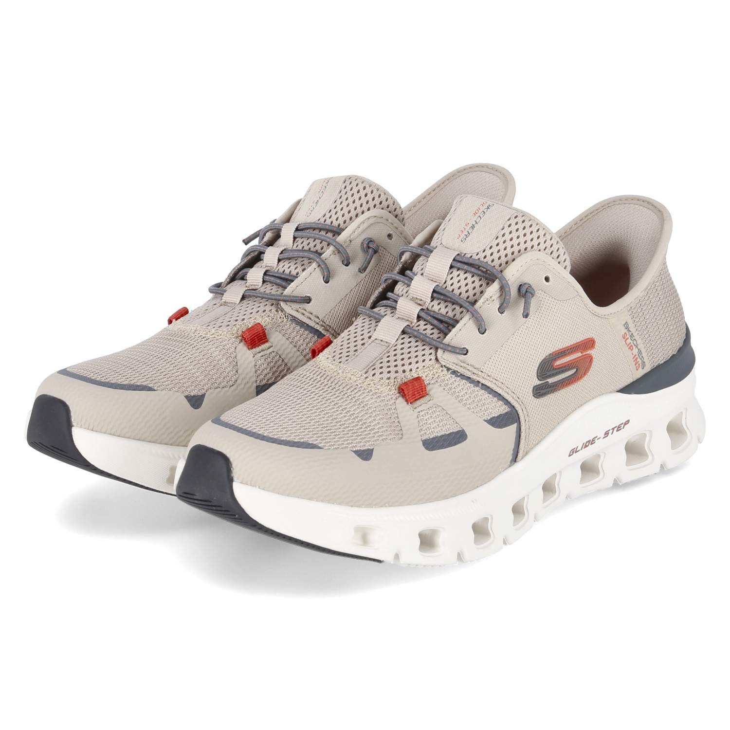 Skechers Skechers 232930 TPOR Herren Textil & Synthetik grau Schnürschuh günstig online kaufen