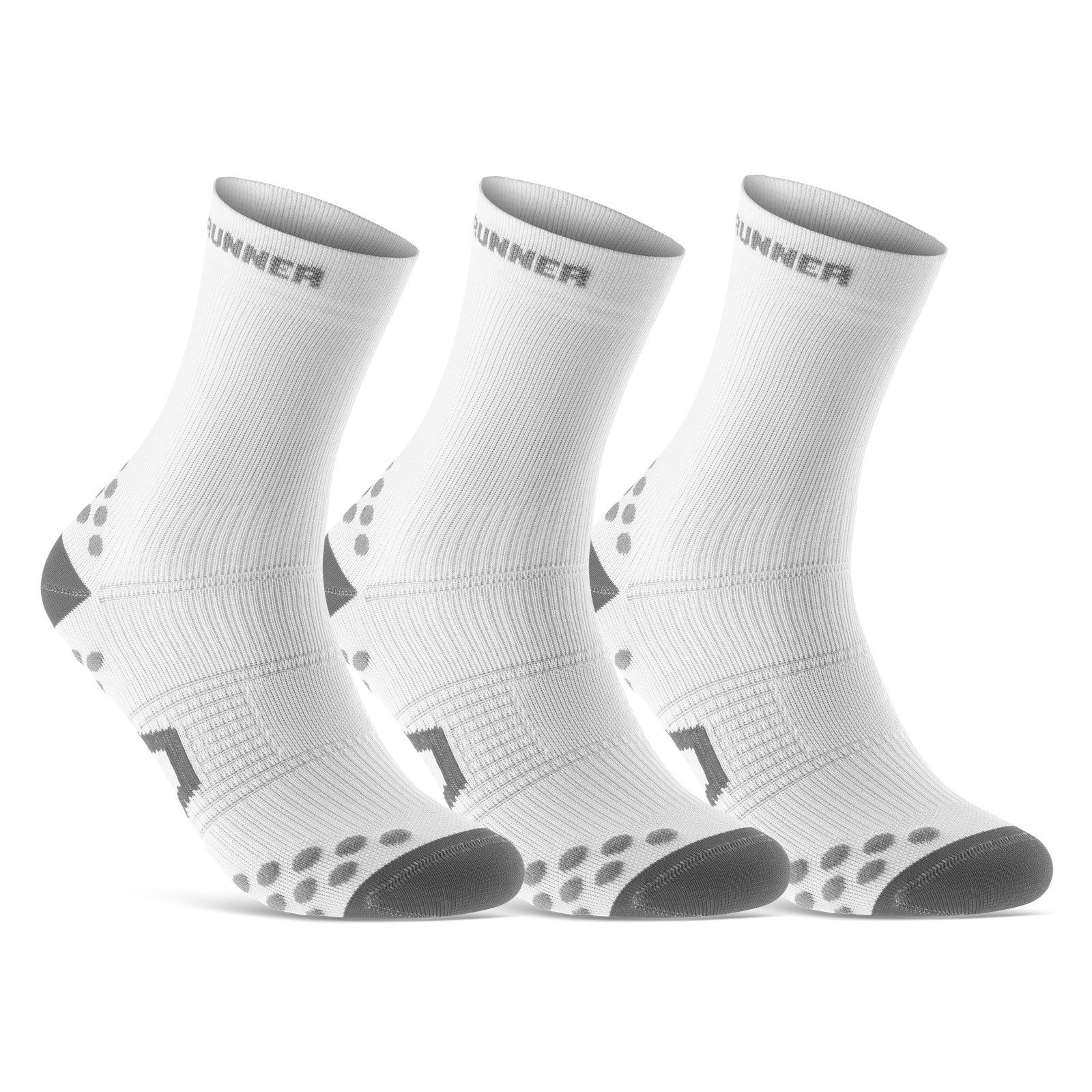 sockenkauf24 Laufsocken Sportsocken für Herren & Damen Laufsocken (3-Paar) Atmungsaktive Running Socks 50201P WP