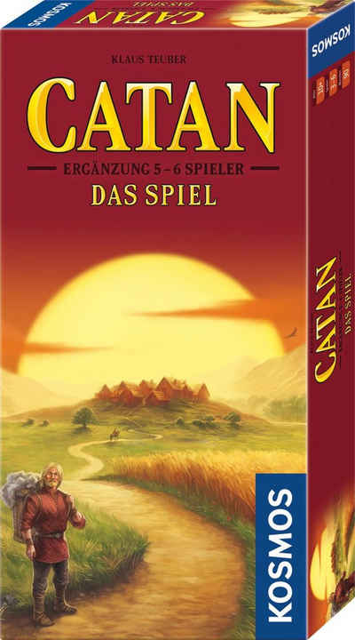 Kosmos Spiel, Catan - Das Spiel - Ergänzung 5-6 Spieler - Edition 2022, Made in Germany