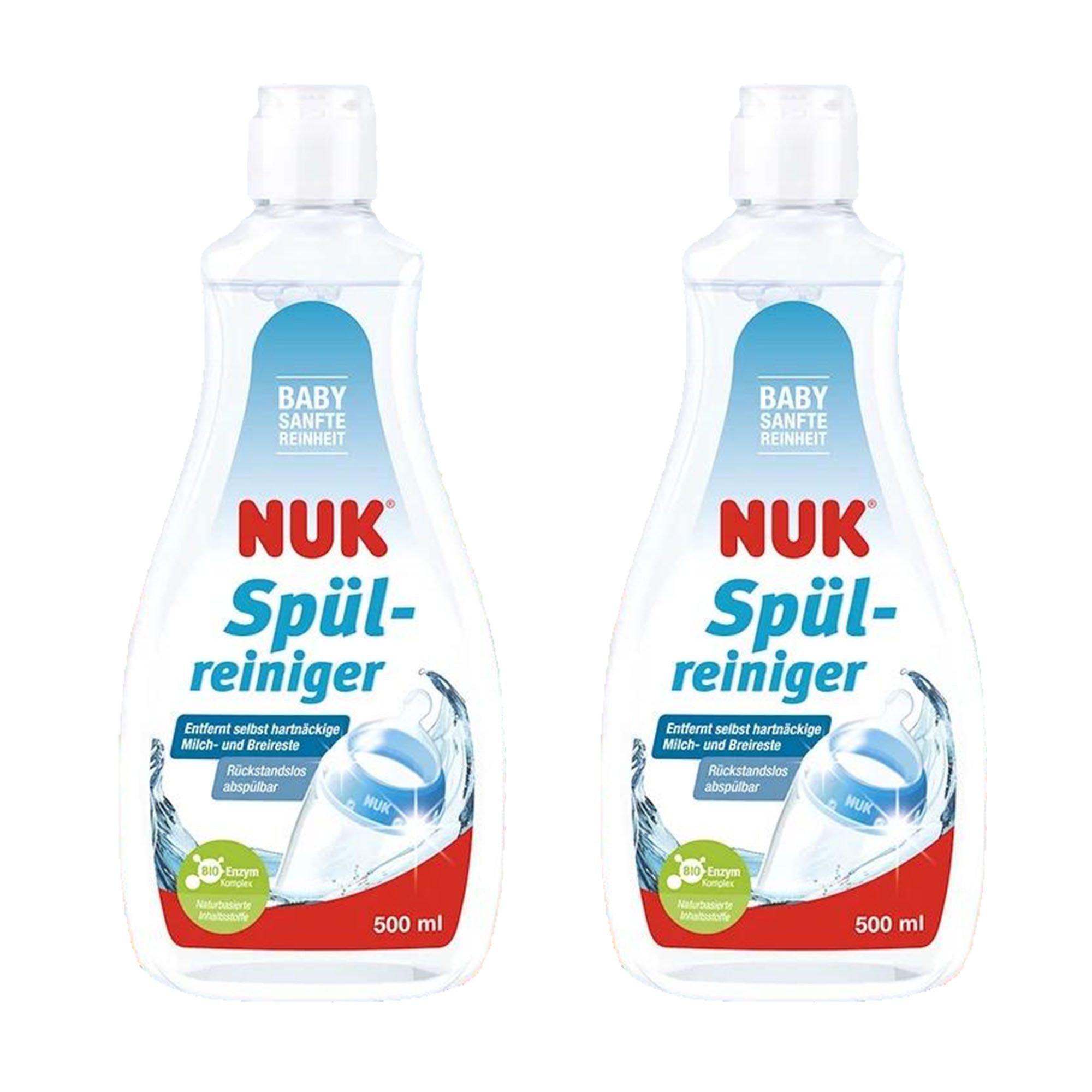 NUK Babyflasche NUK Spülr/Flaschenreiniger, 500 ml, Parfümfrei, pH-neutral