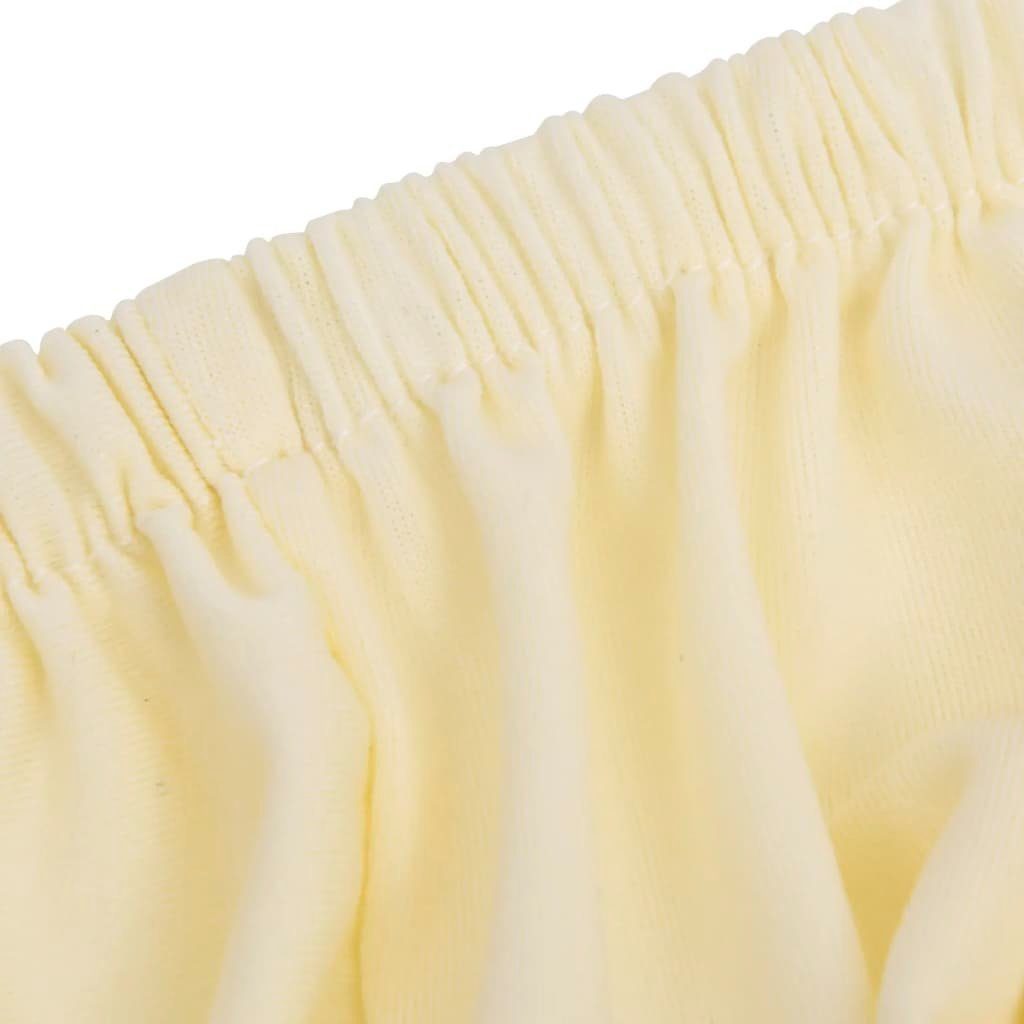 furnicato Sofahusse Dehnbare Creme für 2-Sitzer 145-185 cm Breite – Bild 4 von 5