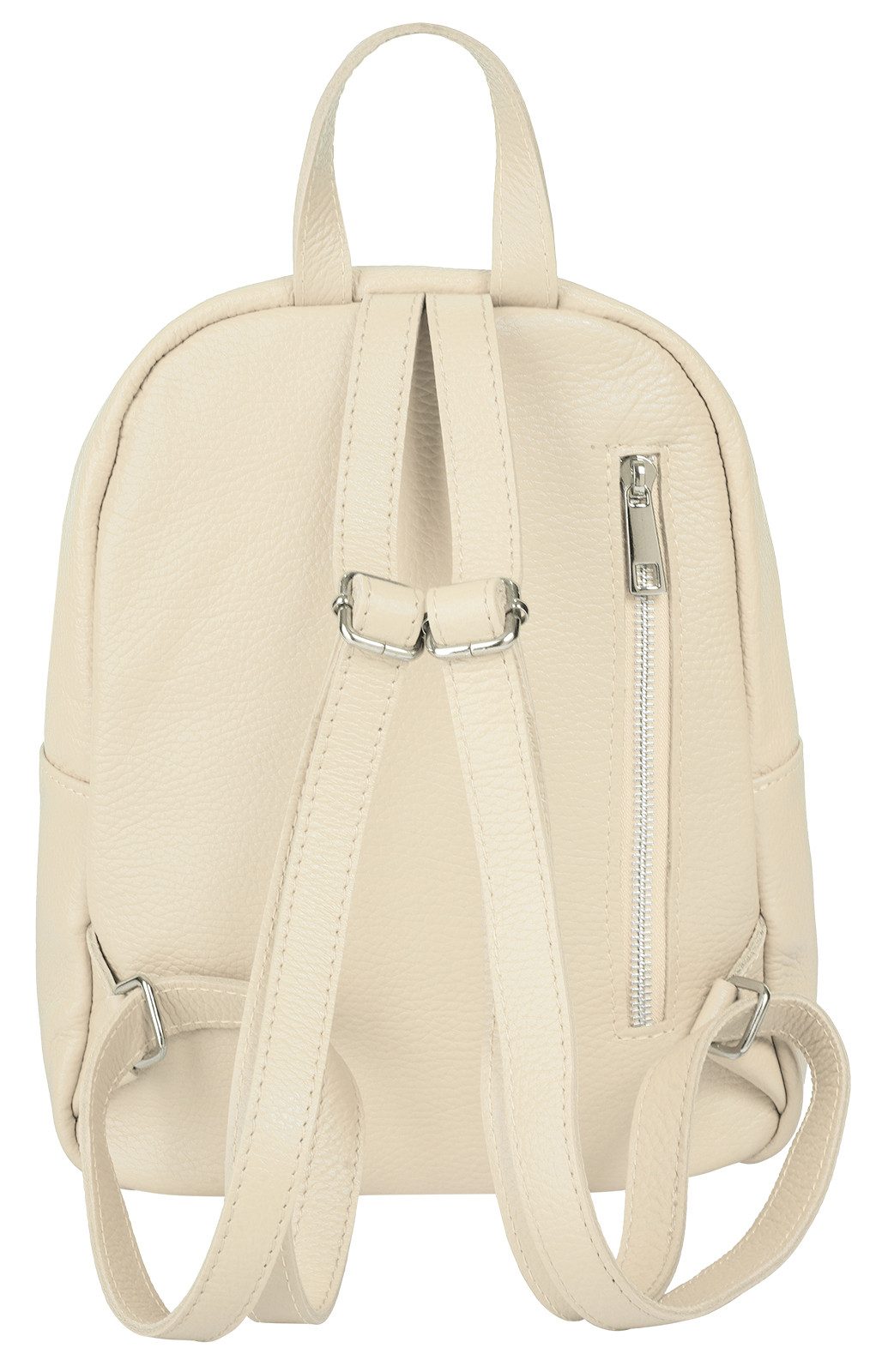 Samantha Look Cityrucksack, Echt Leder, Made in Italy