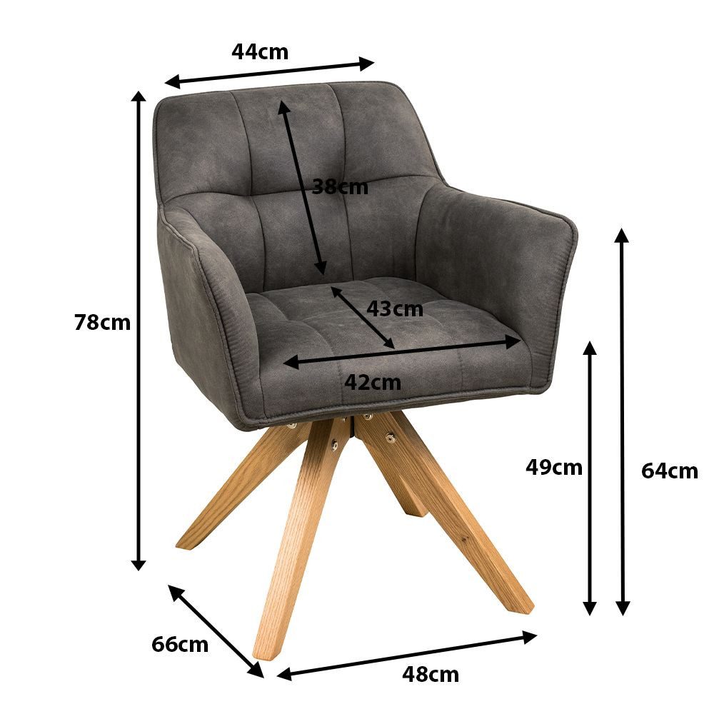 AVISSIMO Polsterstuhl PS-Tremari-Vellari