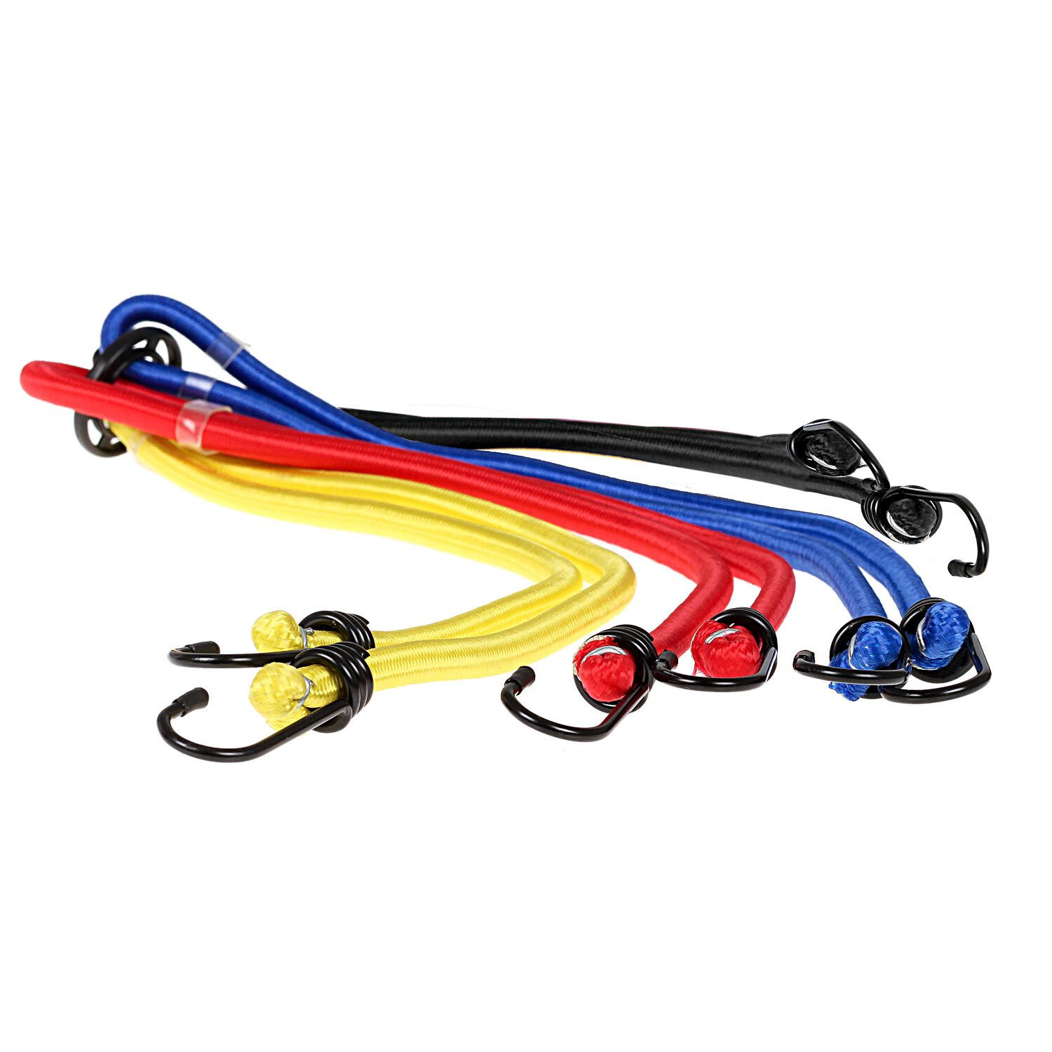 alca Gepäckgurt Gepäckspinne 8 x 40 cm Oktopus Gummi-Spannseile 8-Armig Stahlhaken, (1-tlg., 8x40cm (Spinne / Oktopus)