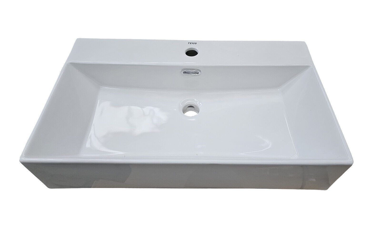 Teico Waschbecken Keramik 700x415x150 mm weiß günstig online kaufen