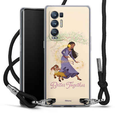 DeinDesign Handyhülle Offizielles Lizenzprodukt Prinzessin Wish Better Together, Oppo Find X3 Neo Handykette Hülle mit Band Case zum Umhängen