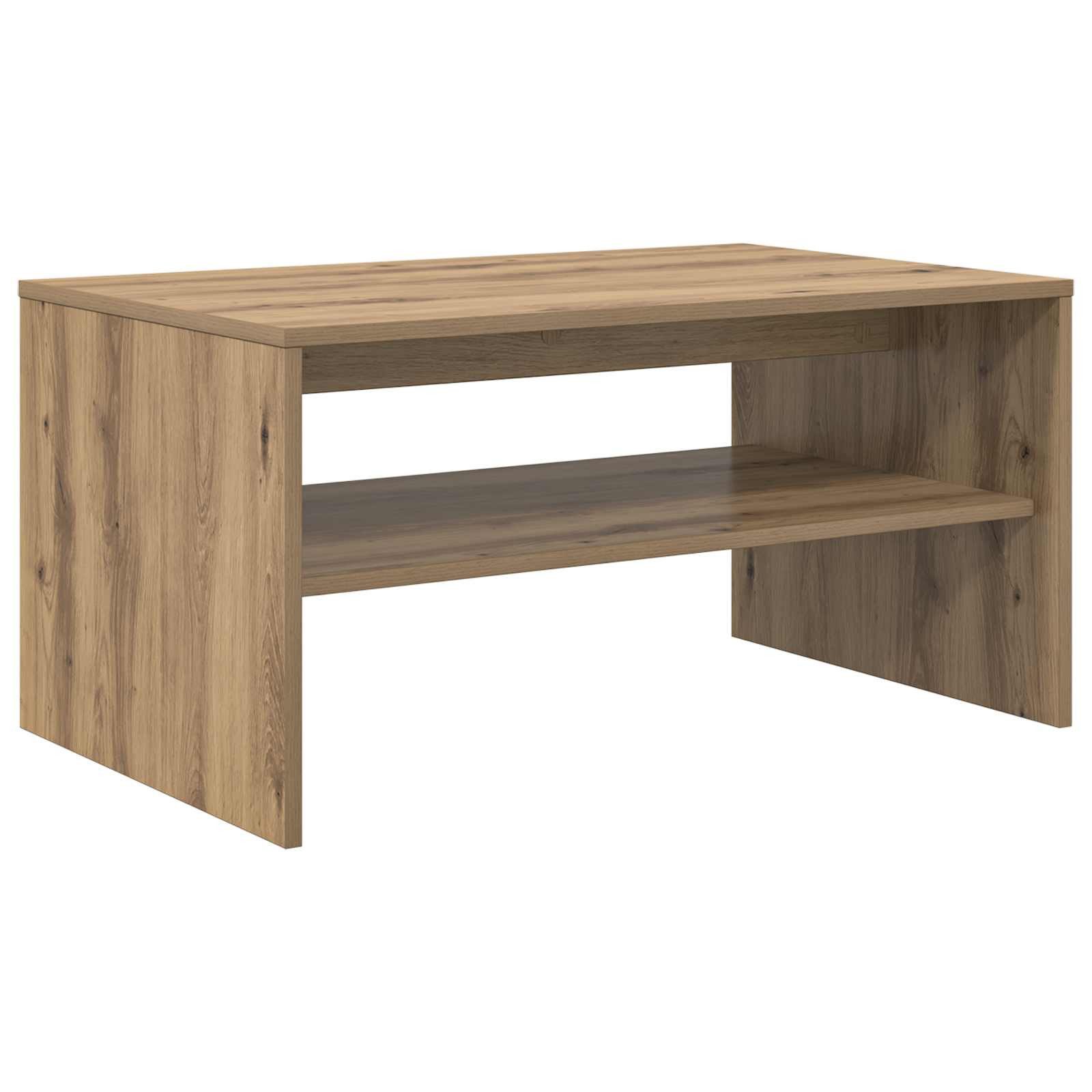 vidaXL Couchtisch Couchtisch Artisan-Eiche 80 x 50 x 40 cm Holzwerkstoff (1-St)