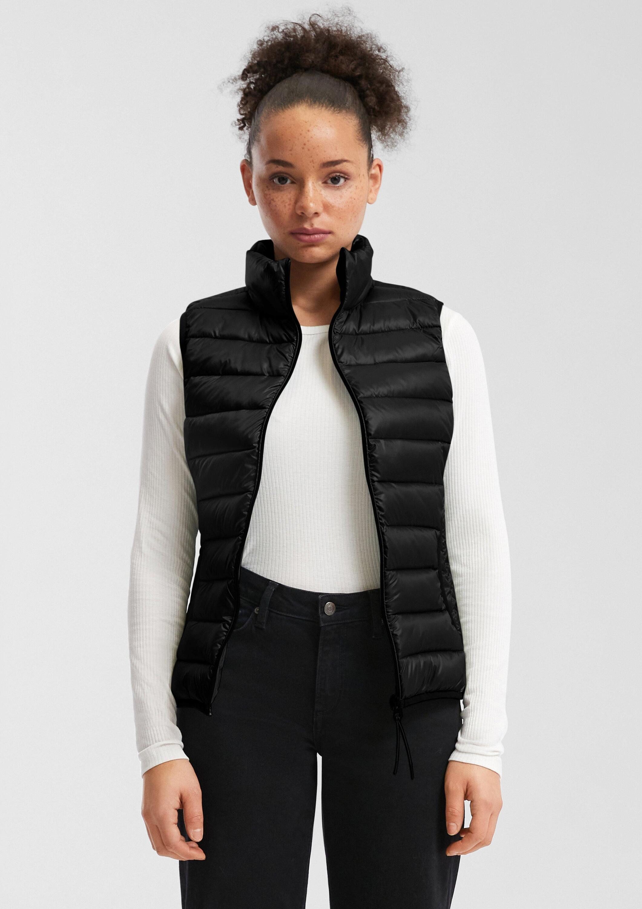 QS Outdoorjacke Outdoor-Weste Leicht wattierte Steppweste günstig online kaufen