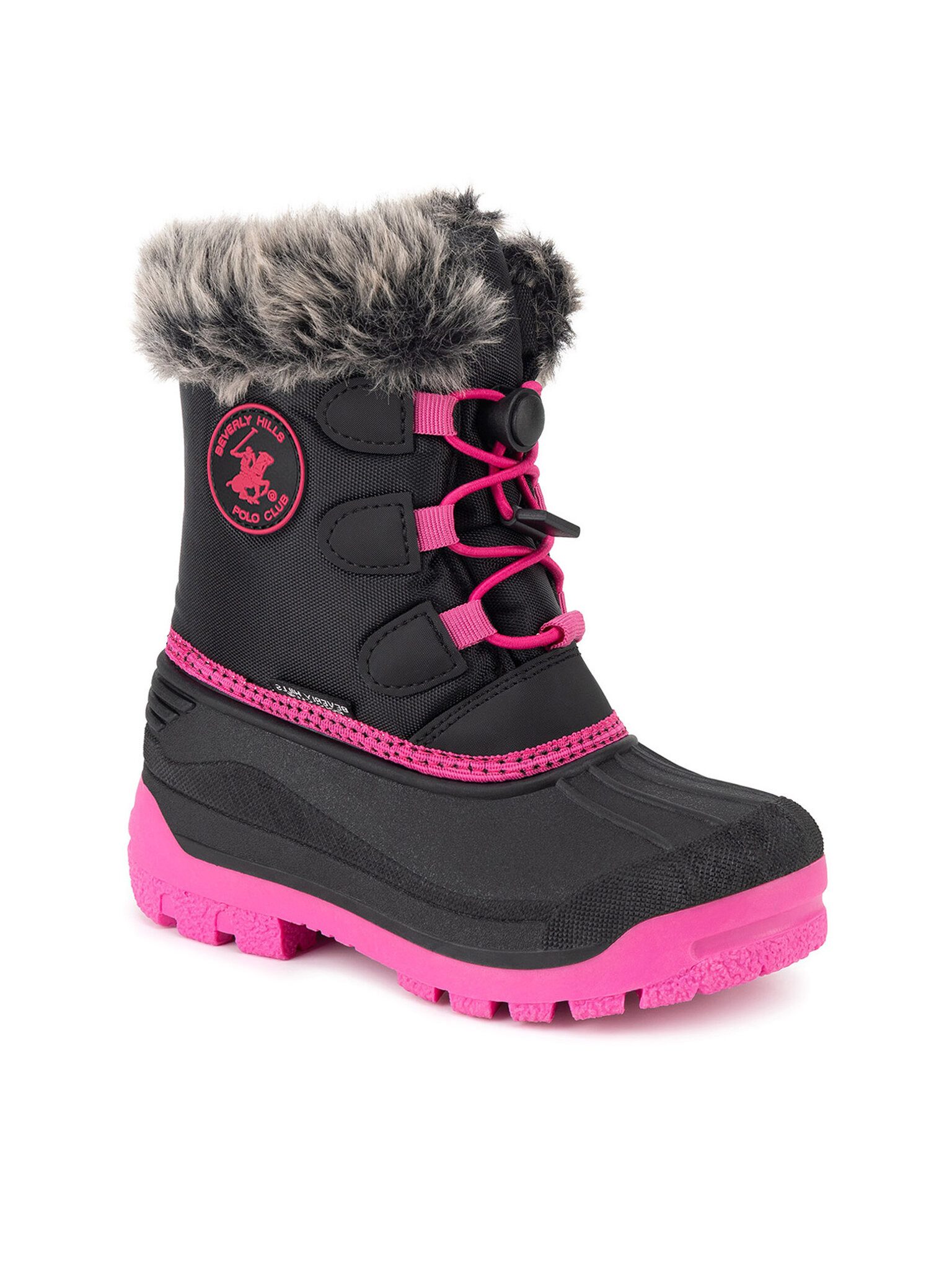 BEVERLY HILLS POLO CLUB Beverly Hills Polo Club Schneestiefel Mädchen Schwarz CF-DT27H-23MK69 Snowboots