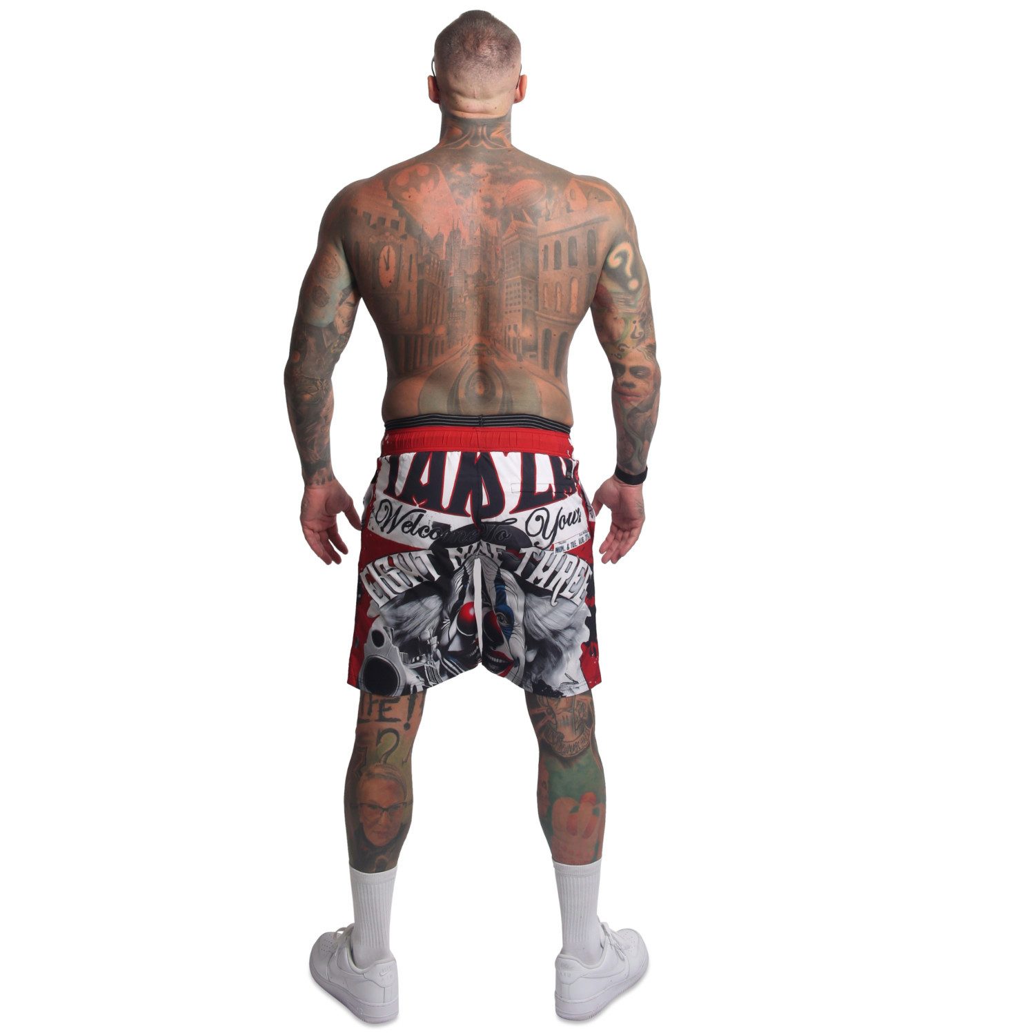 YAKUZA Boardshorts Welcome mit Doppelbund – Bild 5 von 5