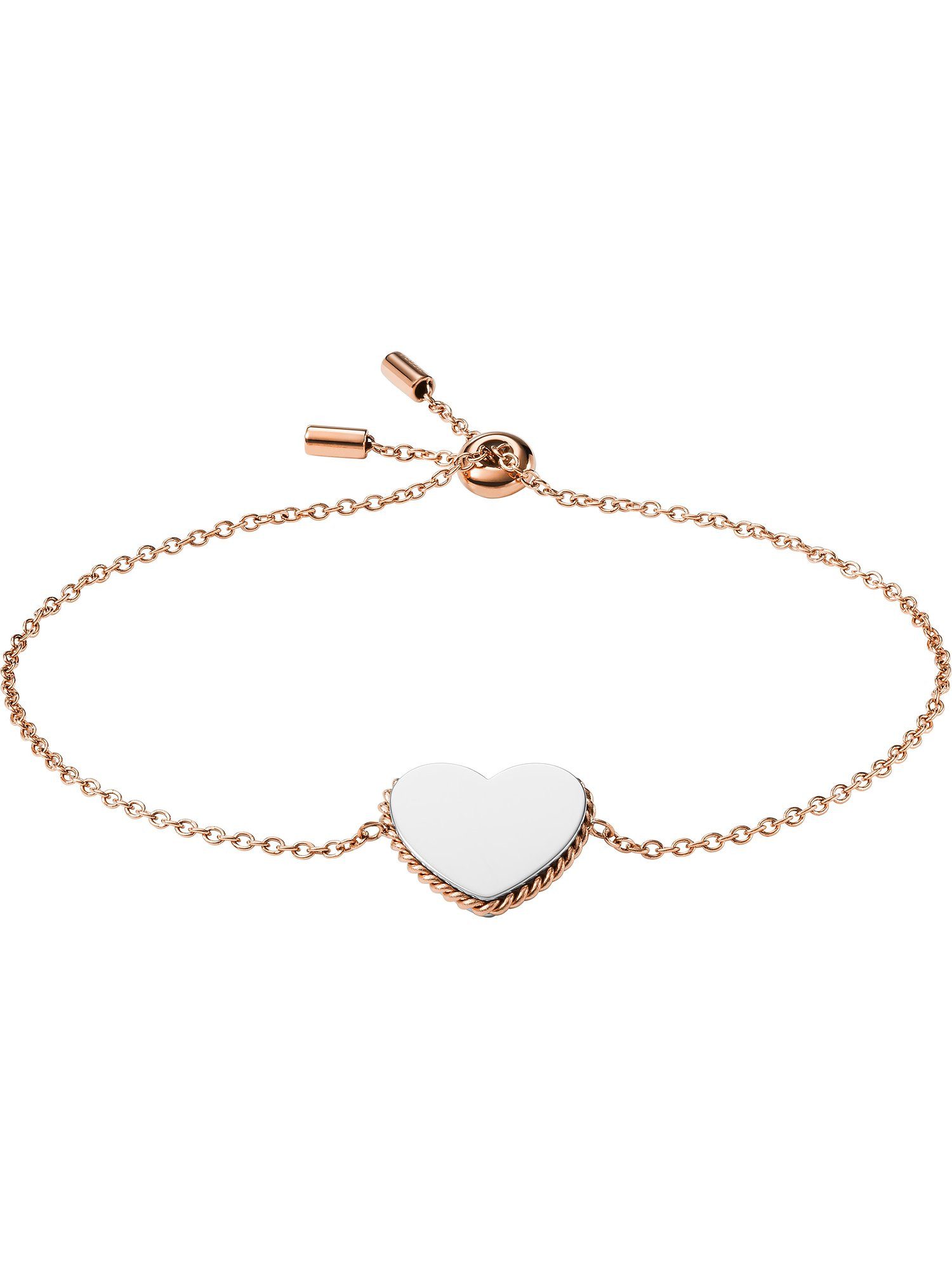 Armband Fossil Damen-Armband Edelstahl