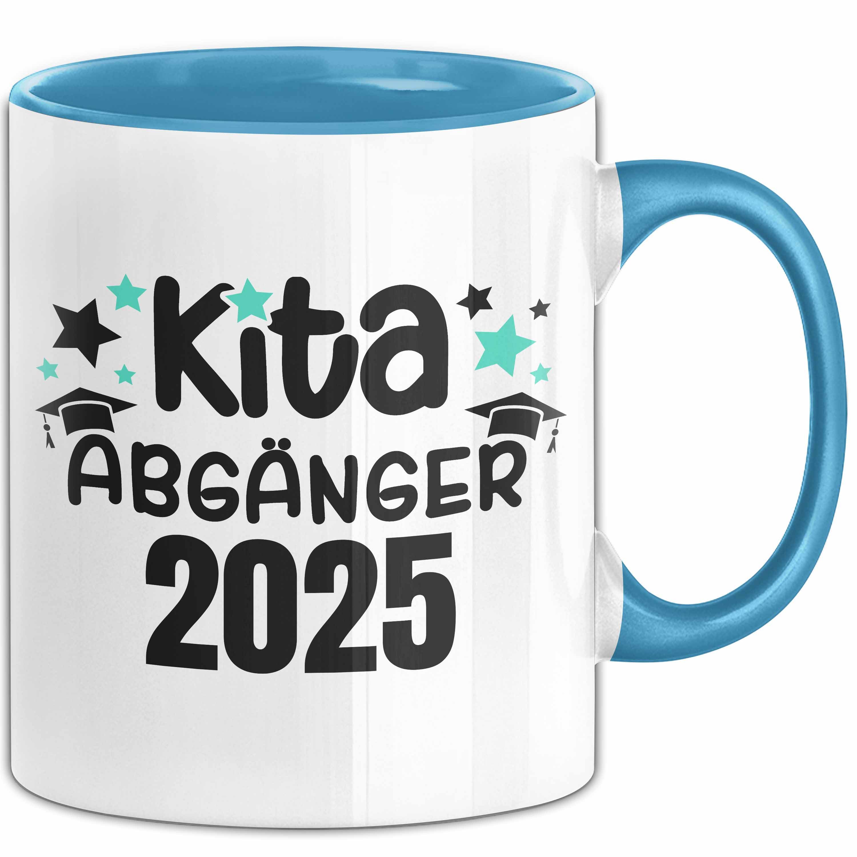Tasse Trendation - Kita Abgänger 2025 Schulstart Tasse Geschenk