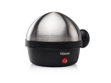 Tristar Eierkocher, Anzahl Eier: 7 St., 350 W, Egg Cooker perfekte Konsistenz Edelstahl Design mit Eierpiekser