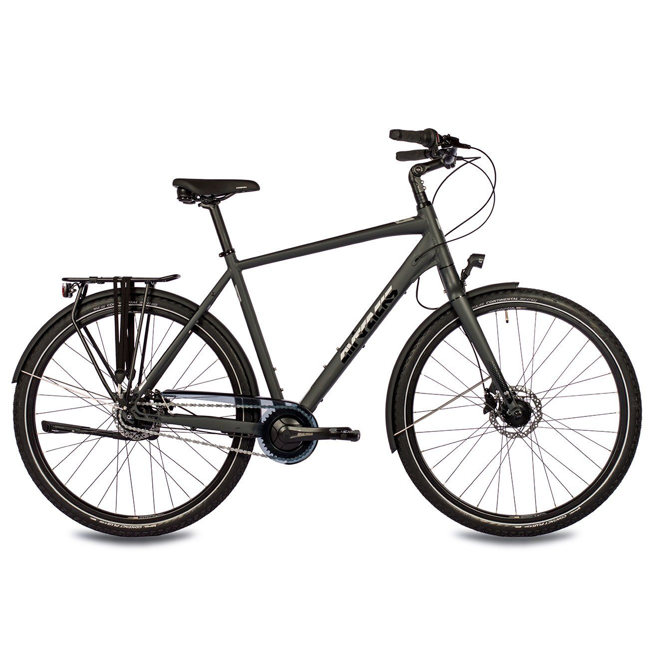 Airtracks Cityrad Herren XXL City Fahrrad 28 Zoll CI.2880, 7 Gang Shimano NEXUS Schaltwerk, Nabenschaltung, (SHIMANO NEXUS), Schwarz Matt - Rahmenhöhen 56 cm & 60 cm » Modeljahr 2026
