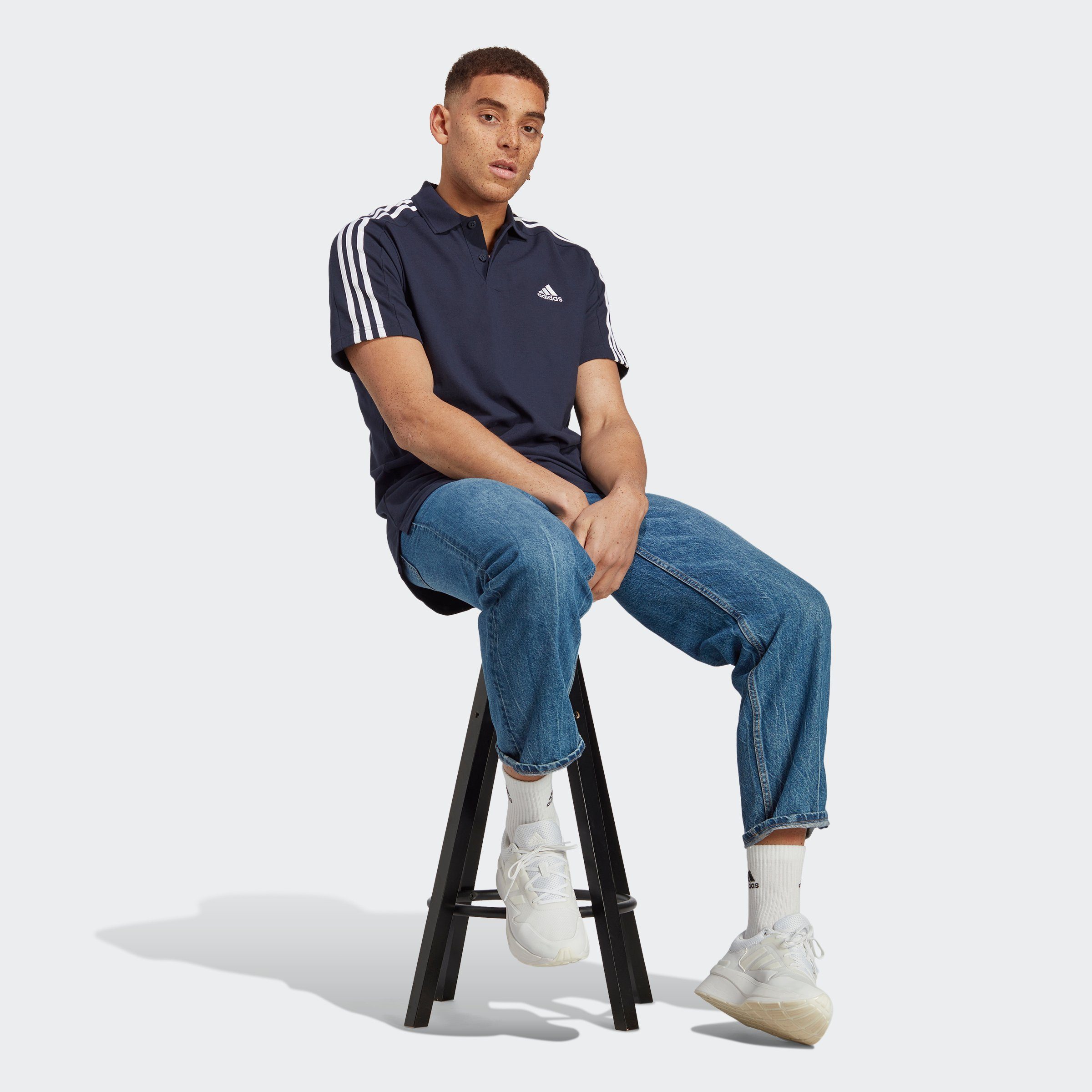 / White Legend PS adidas Ink PQ 3S M Sportswear Poloshirt