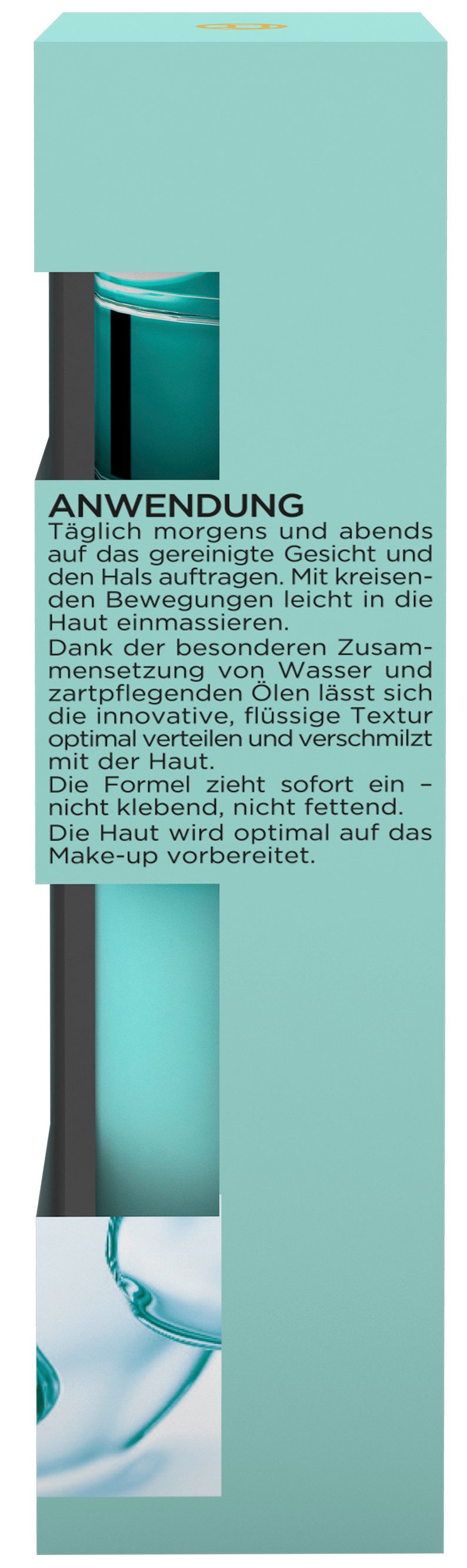 L'ORÉAL PARIS Gesichtsfluid Hydra Genius Aloe Aqua, hochkonzentrierte Feuchtigkeit, zieht sofort ein, weichere Haut