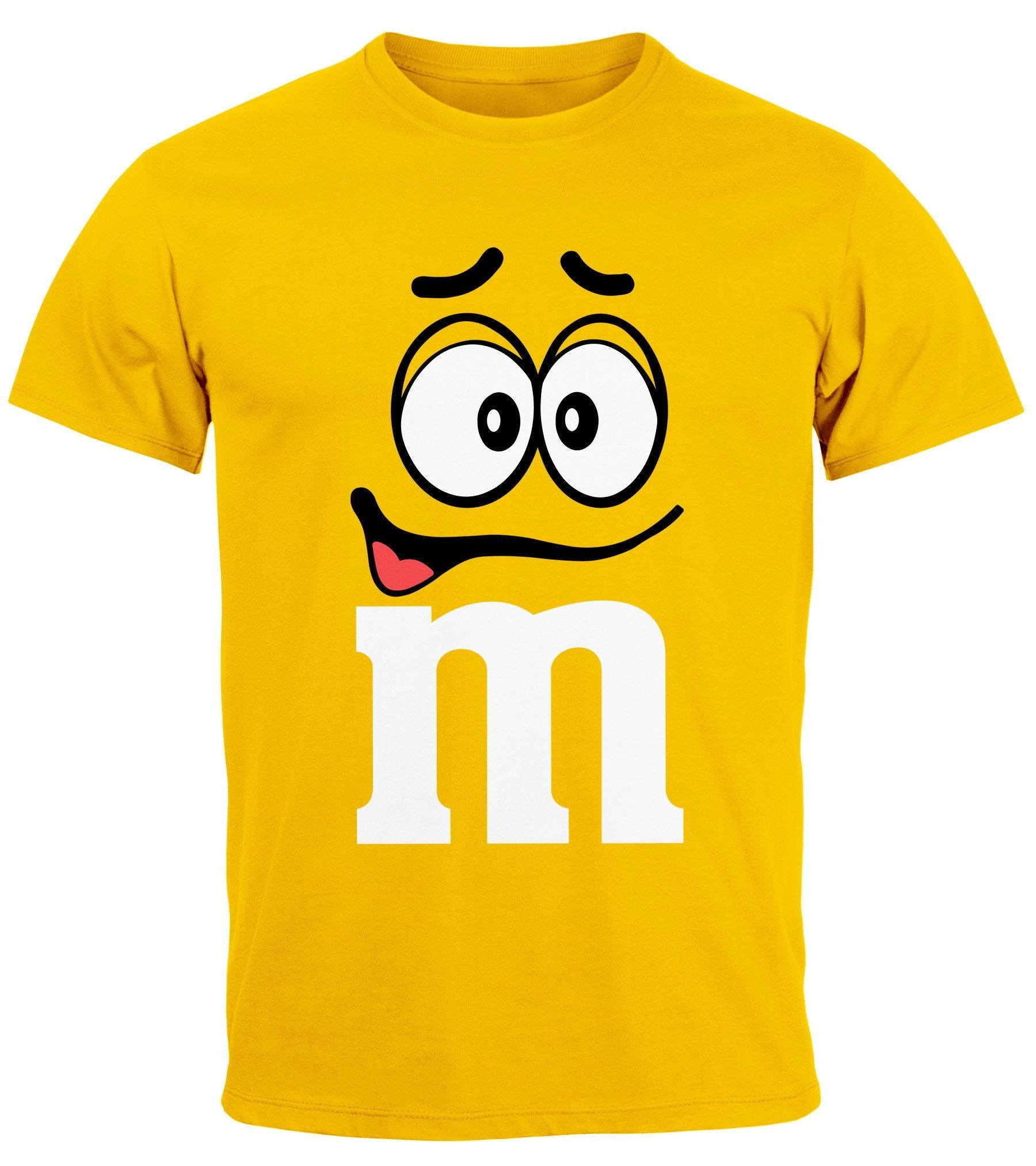 MoonWorks Print-Shirt Herren T-Shirt Fasching Karneval günstig online kaufen
