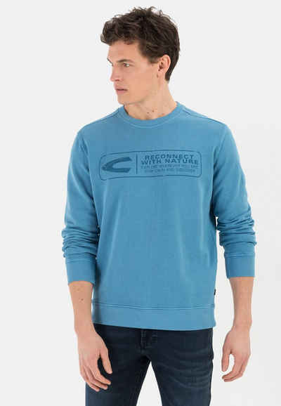 camel active Sweatshirt »Sweatshirt mit Logo-Print«