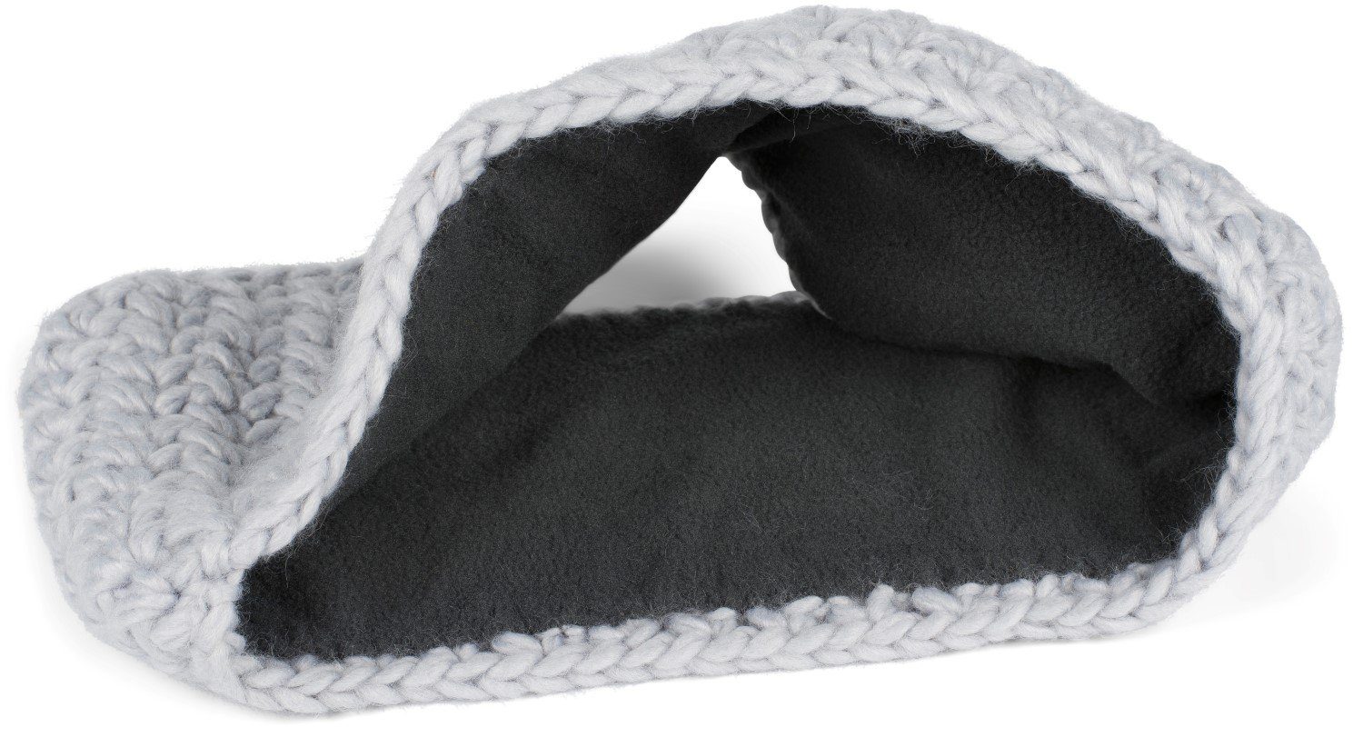styleBREAKER Stirnband Breites Grob Gehäkeltes Stirnband günstig online kaufen