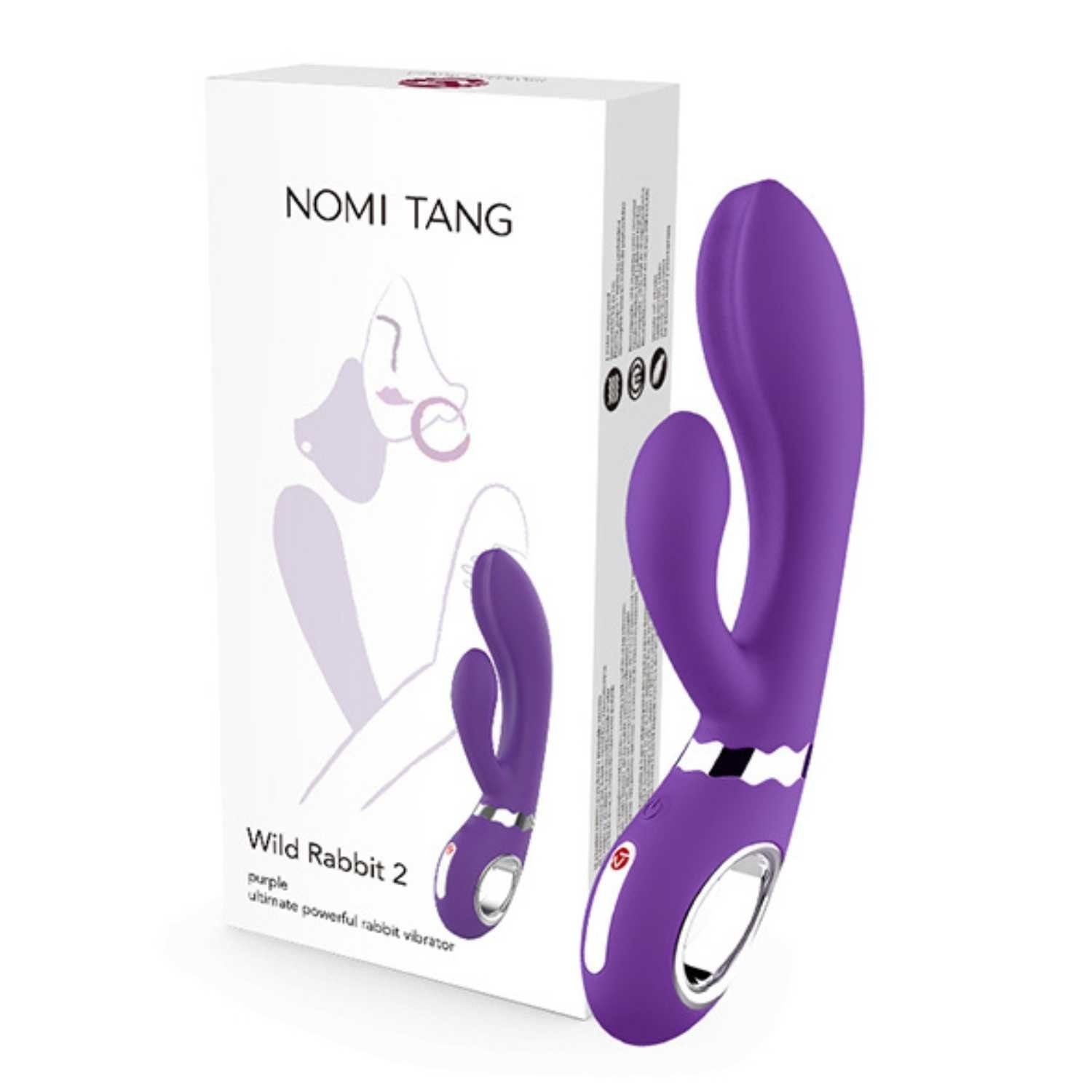 2 Vibrator NOMI - NOMI Wild TANG violett TANG G-Punkt-Vibrator Rabbit