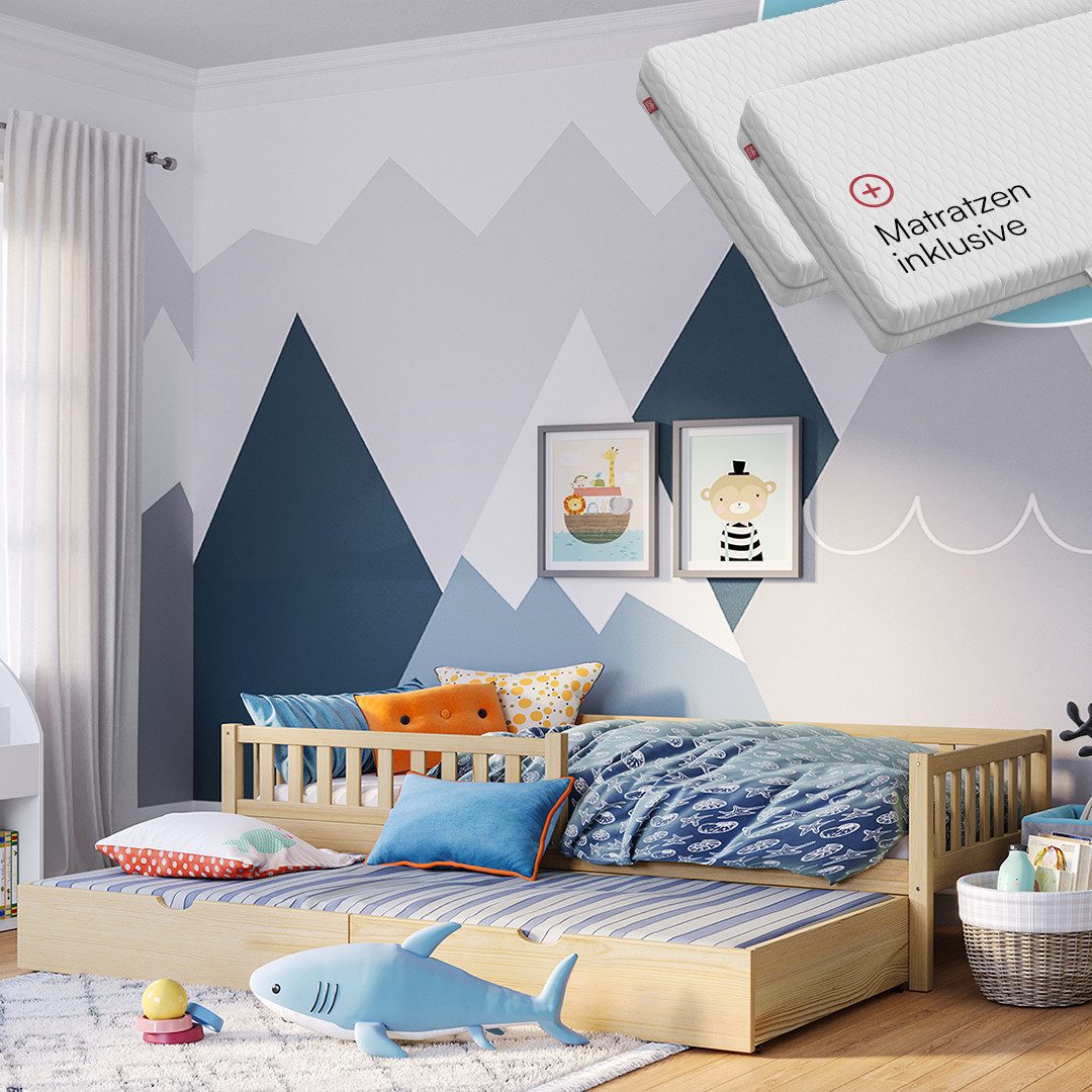Bellabino Kinderbett Vils mit Lattenrost und günstig online kaufen