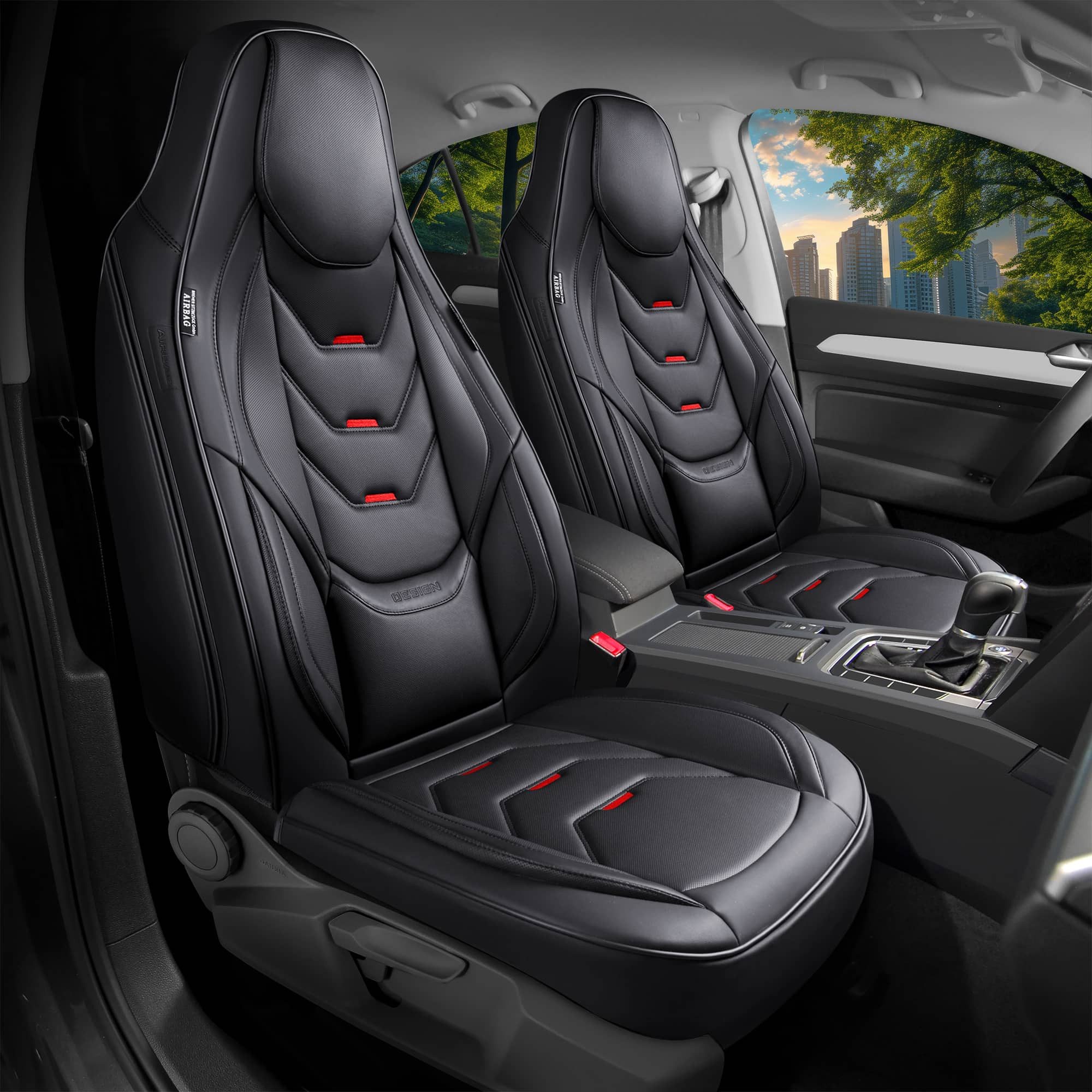 BREMER SITZBEZÜGE Autositzbezug für für Toyota {BAUJAHR} (LT1), Set, Schonbezüge Sitzbezüge Fahrer und Beifahrer, in Schwarz