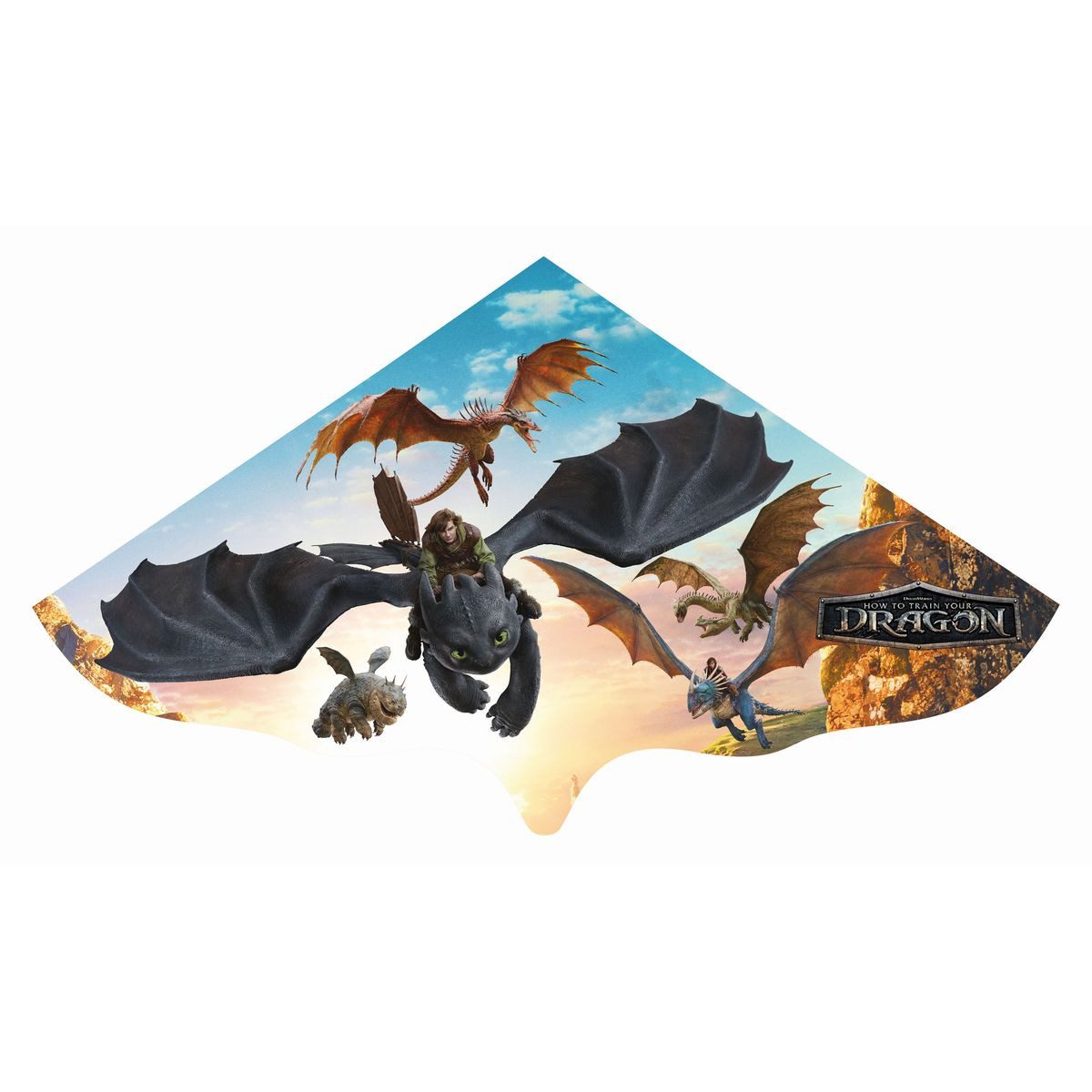 Paul Günther Flug-Drache Einleinerdrachen Dragons 115x63cm