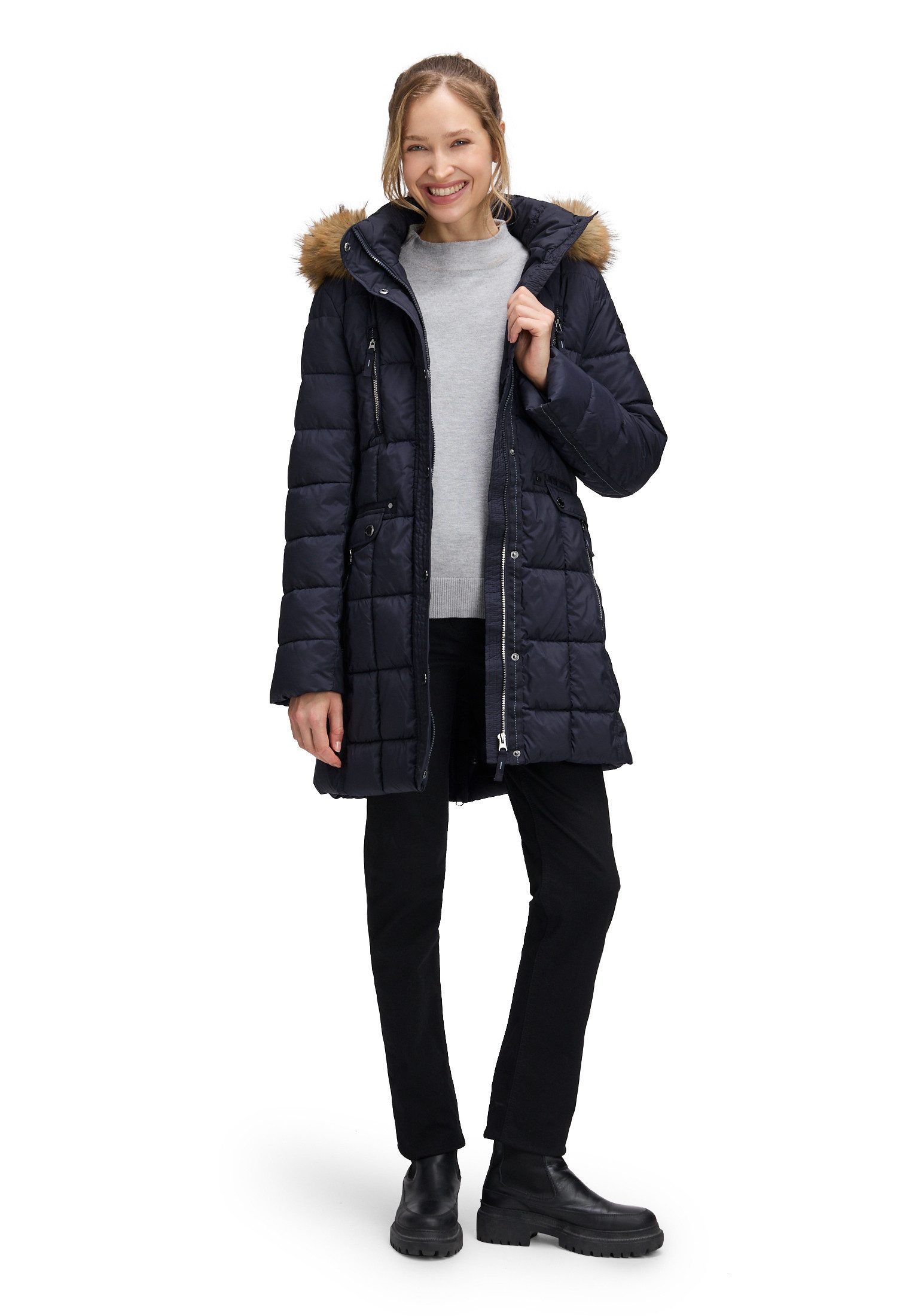 Betty Barclay Outdoorjacke Damen mit Kapuze