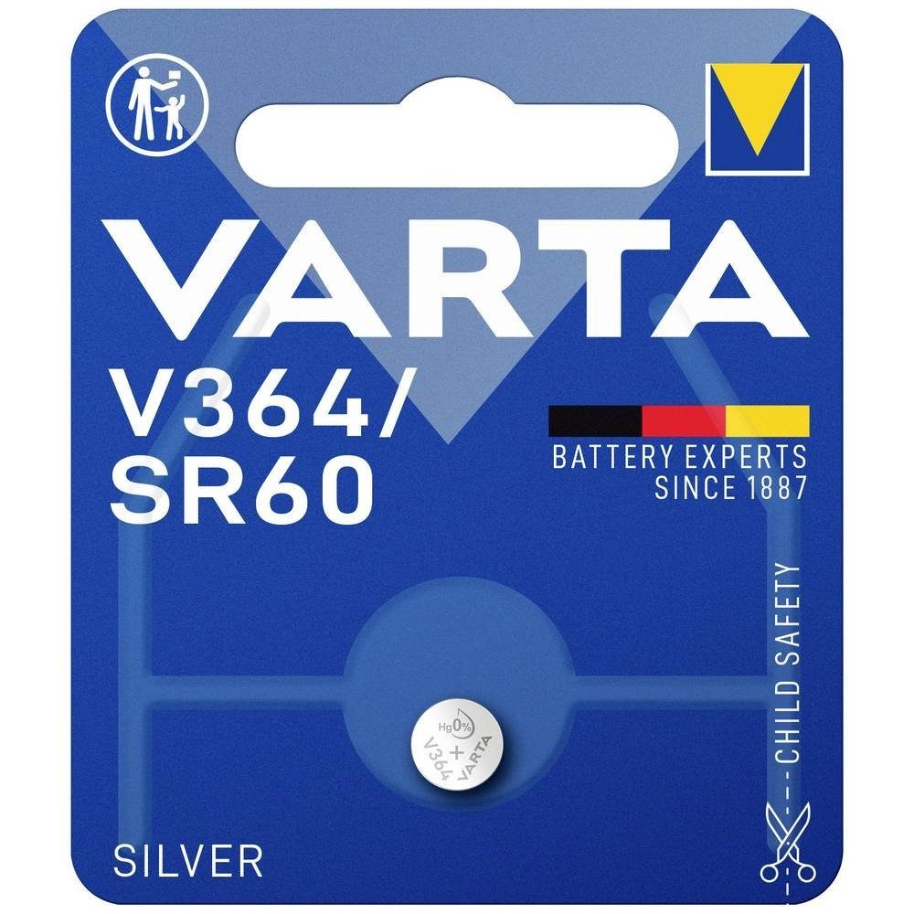 VARTA V364/SR60 - Knopfzellenbatterie - silber Knopfzelle