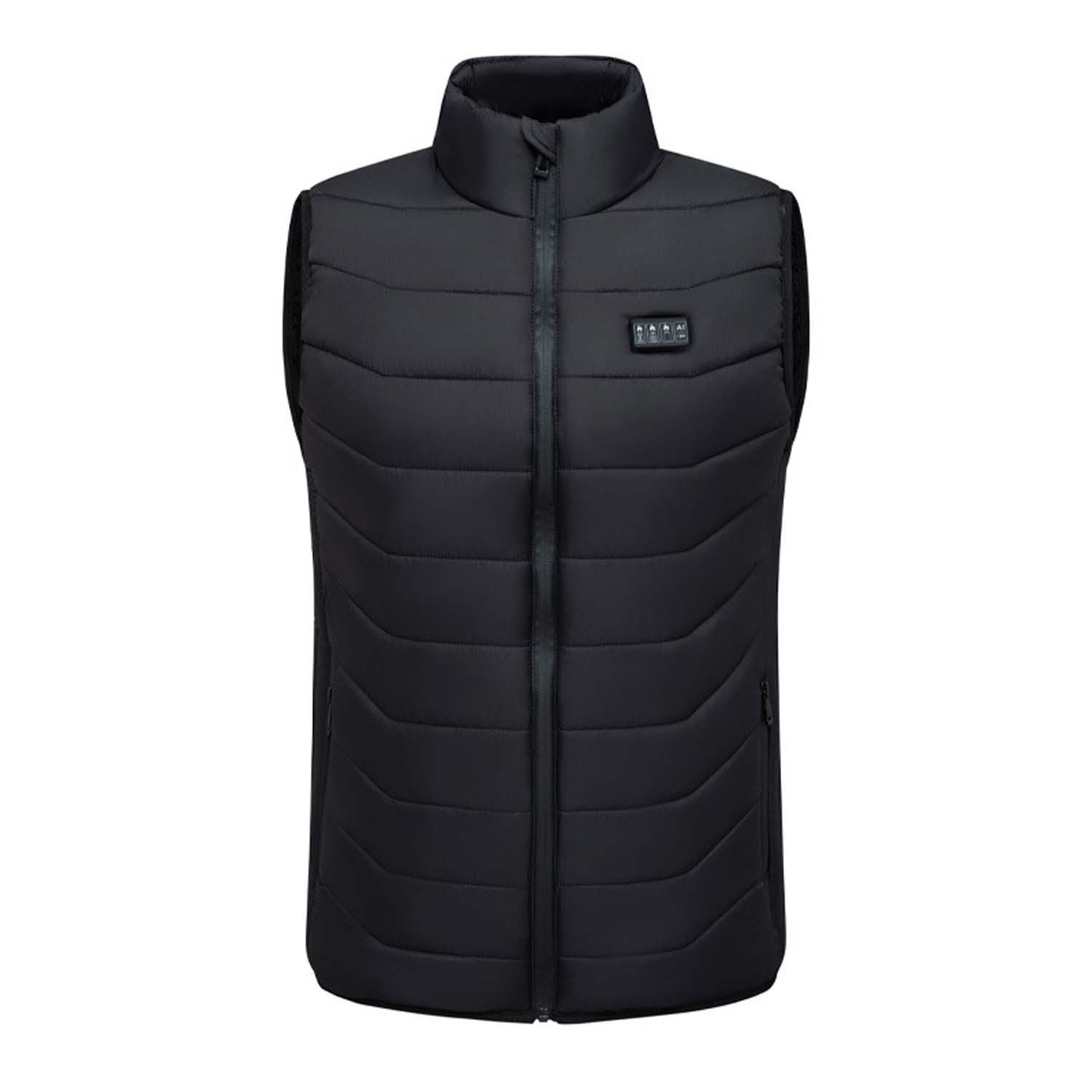 trends for living Funktionsweste Beheizbare Weste 28 Heizzonen 3 Einstellbare Wärmestufe Beheizte Weste Wasserdicht, warm, abriebfest, winddicht