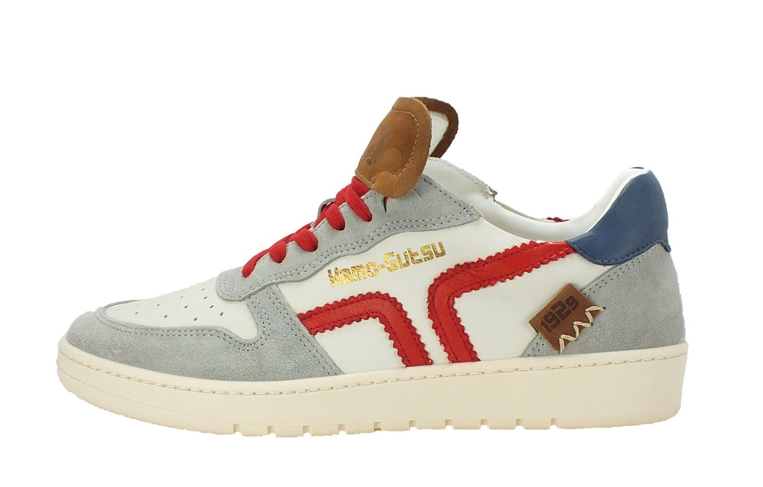 Kamo-Gutsu Damen Leder Sneaker Sneaker herausnehmbare Innensohle