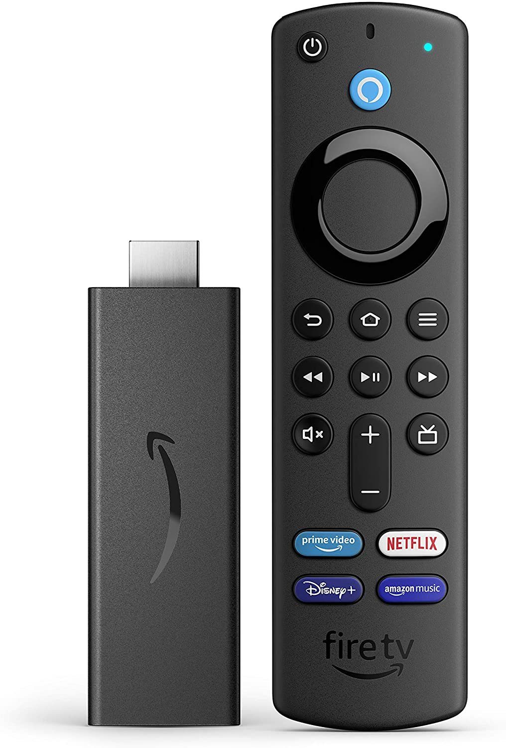 Amazon Streaming-Stick Fire TV Stick 2021 mit Alexa-Sprachfernbedienung, (1  St)