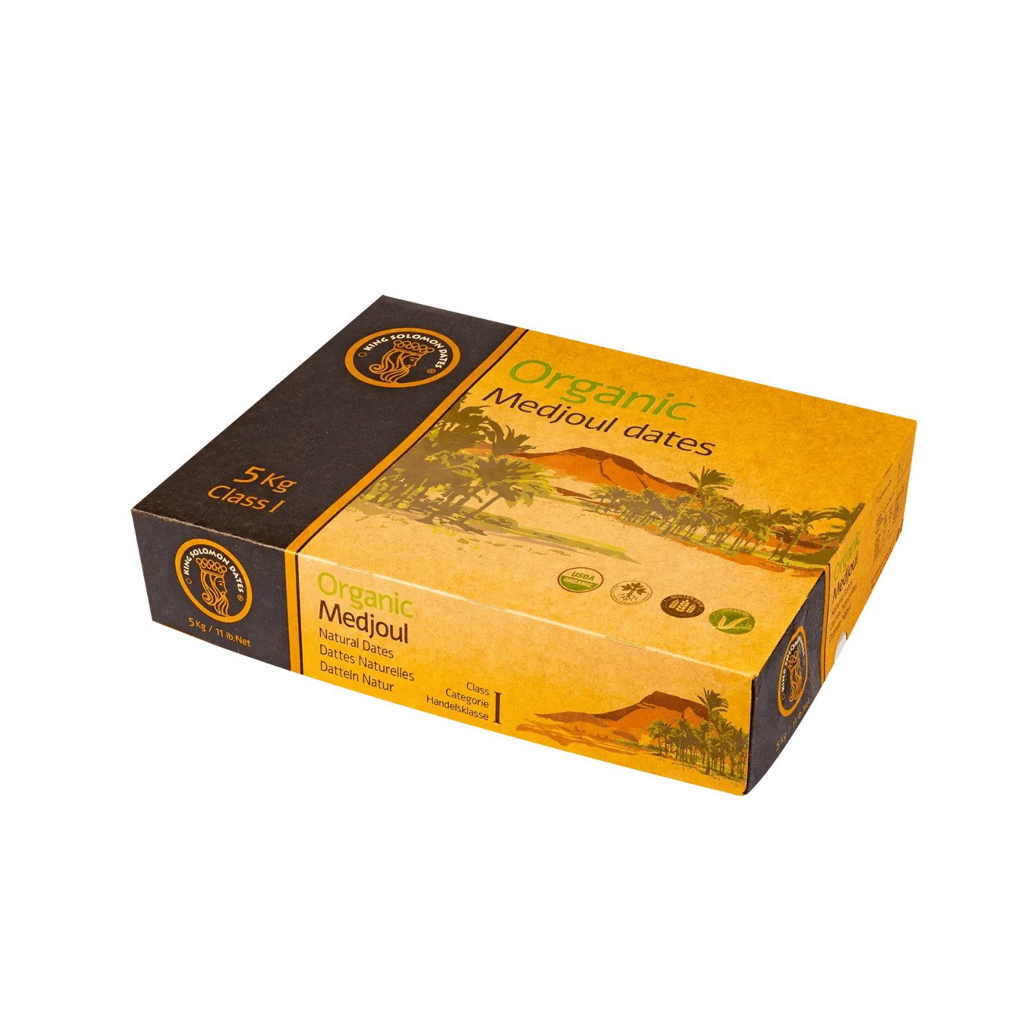 Bremer Gewürzhandel Trockenfrüchte Bio Datteln Medjool, Karton, 5000 g